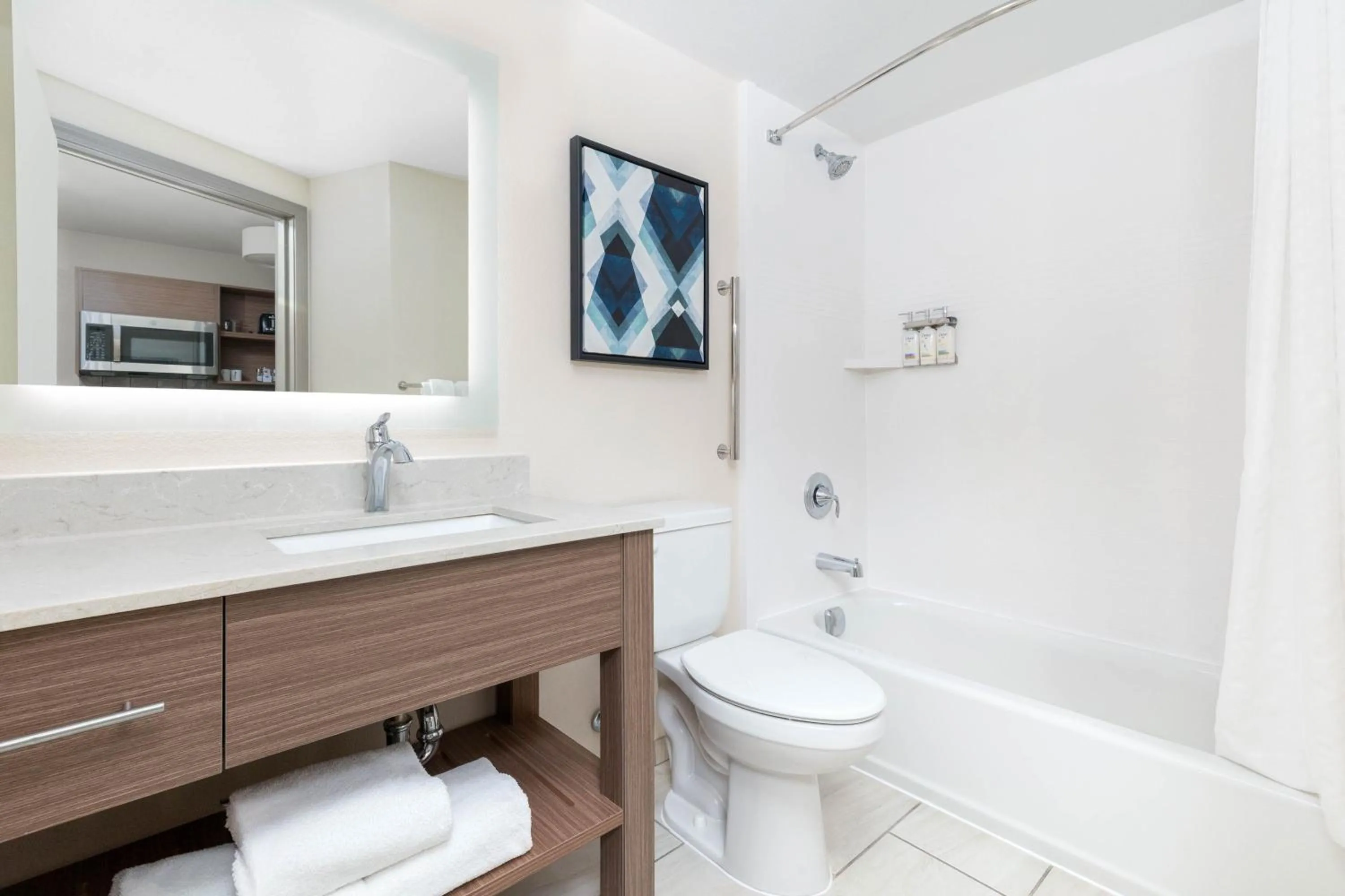 Bathroom in Candlewood Suites - Las Vegas - E Tropicana by IHG