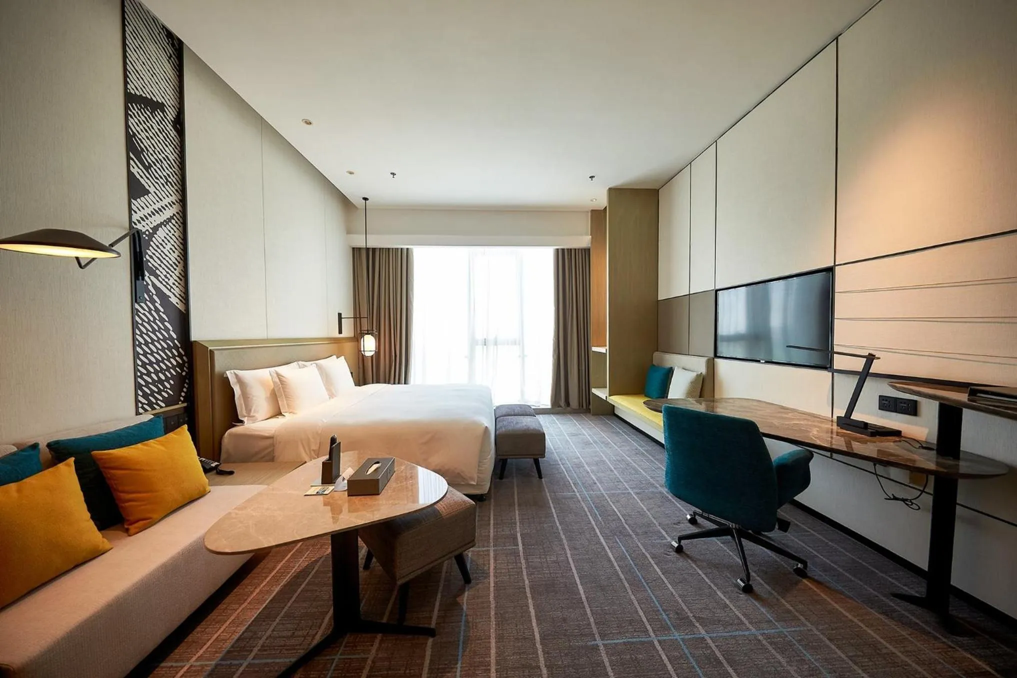 Photo of the whole room, Bed in Crowne Plaza Qidong by IHG