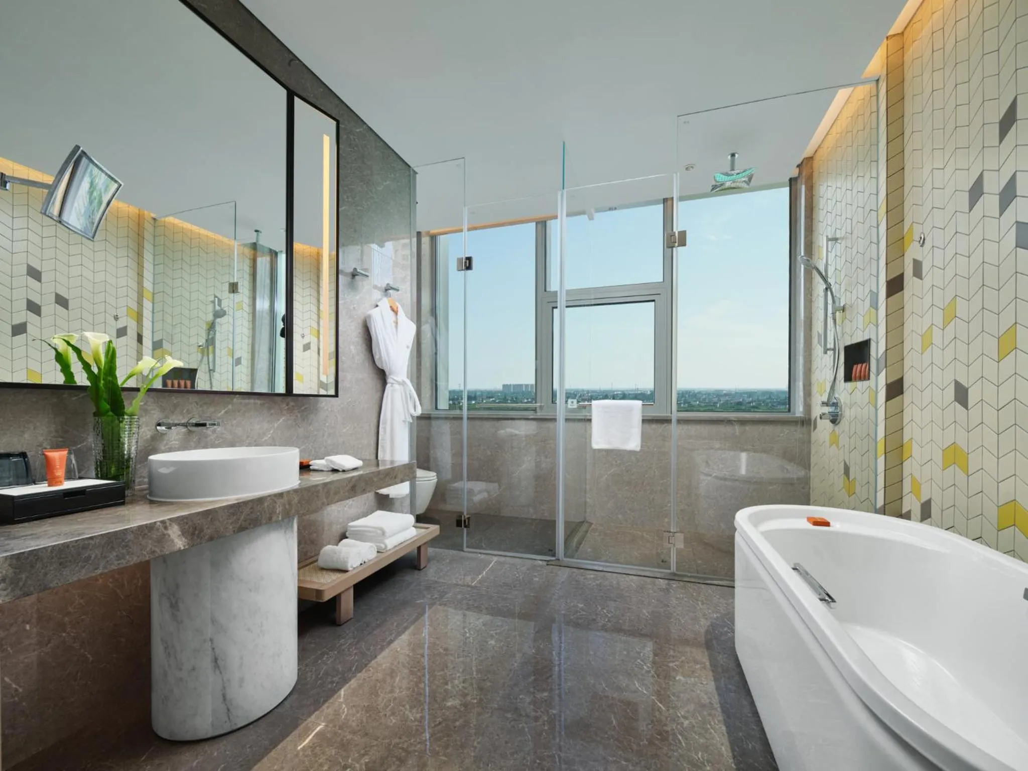 Bedroom in Crowne Plaza Qidong by IHG