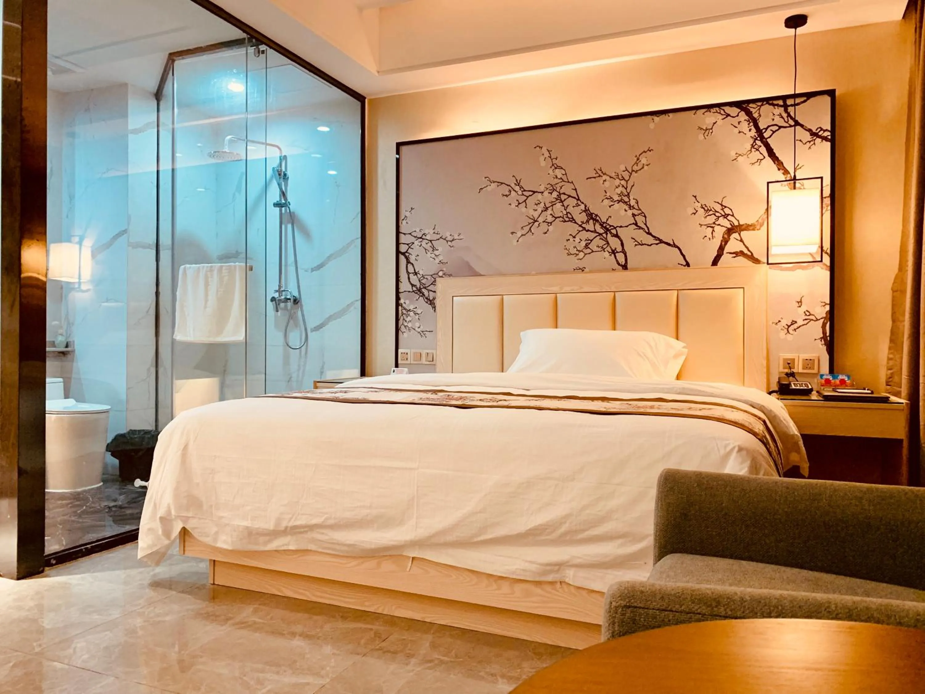 Decorative detail, Bed in Youngsun Hotel