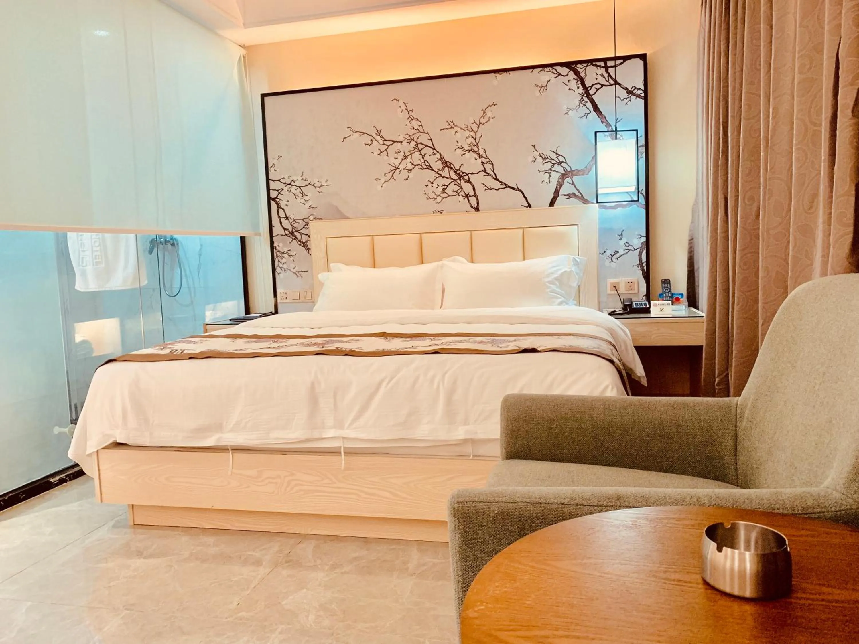 Decorative detail, Bed in Youngsun Hotel