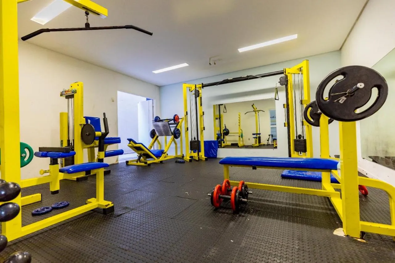 Fitness centre/facilities in Ponta Negra Beach Flat Prime
