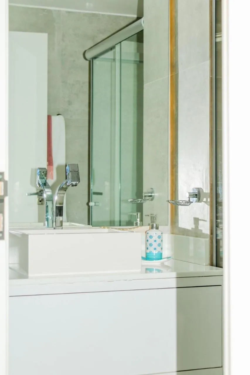 Bathroom in Ponta Negra Beach Flat Prime