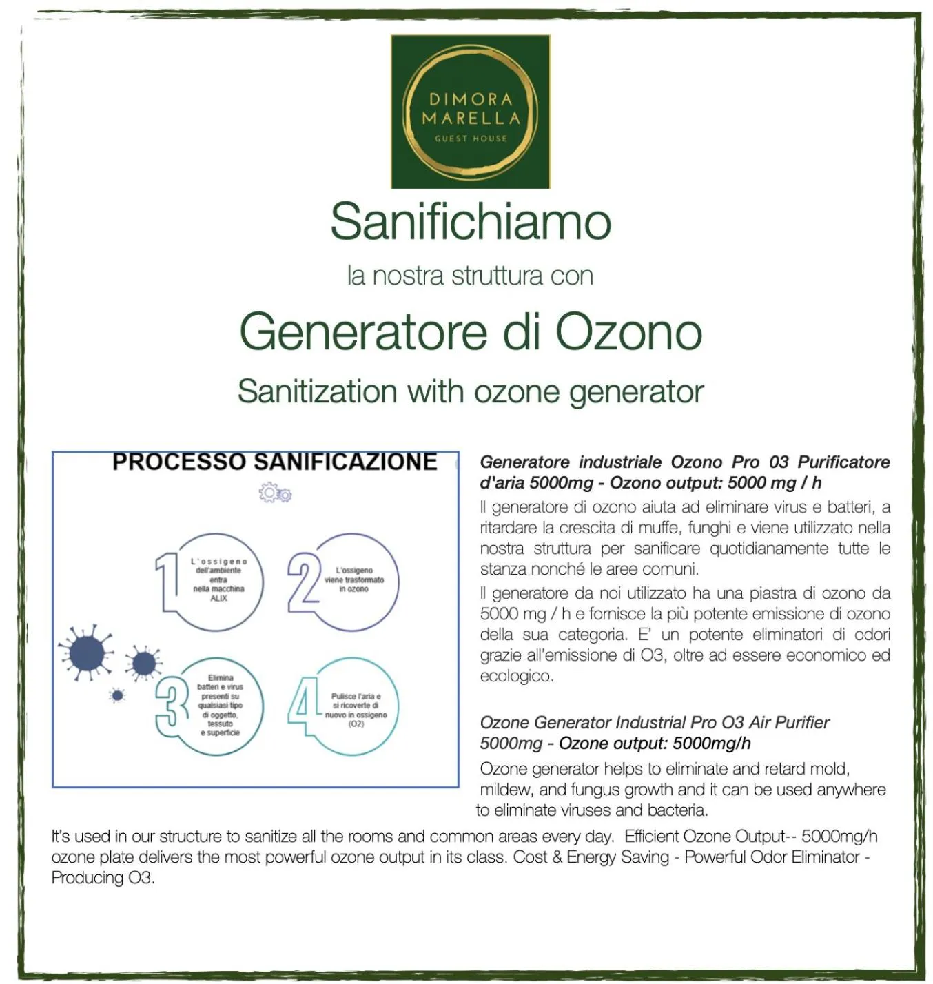 Activities in DIMORA MARELLA Patrica - Frosinone