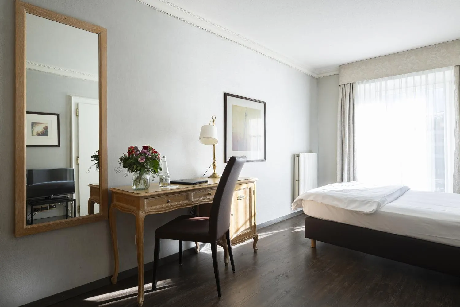 Photo of the whole room, Bed in Grand Hotel Beau Rivage Interlaken