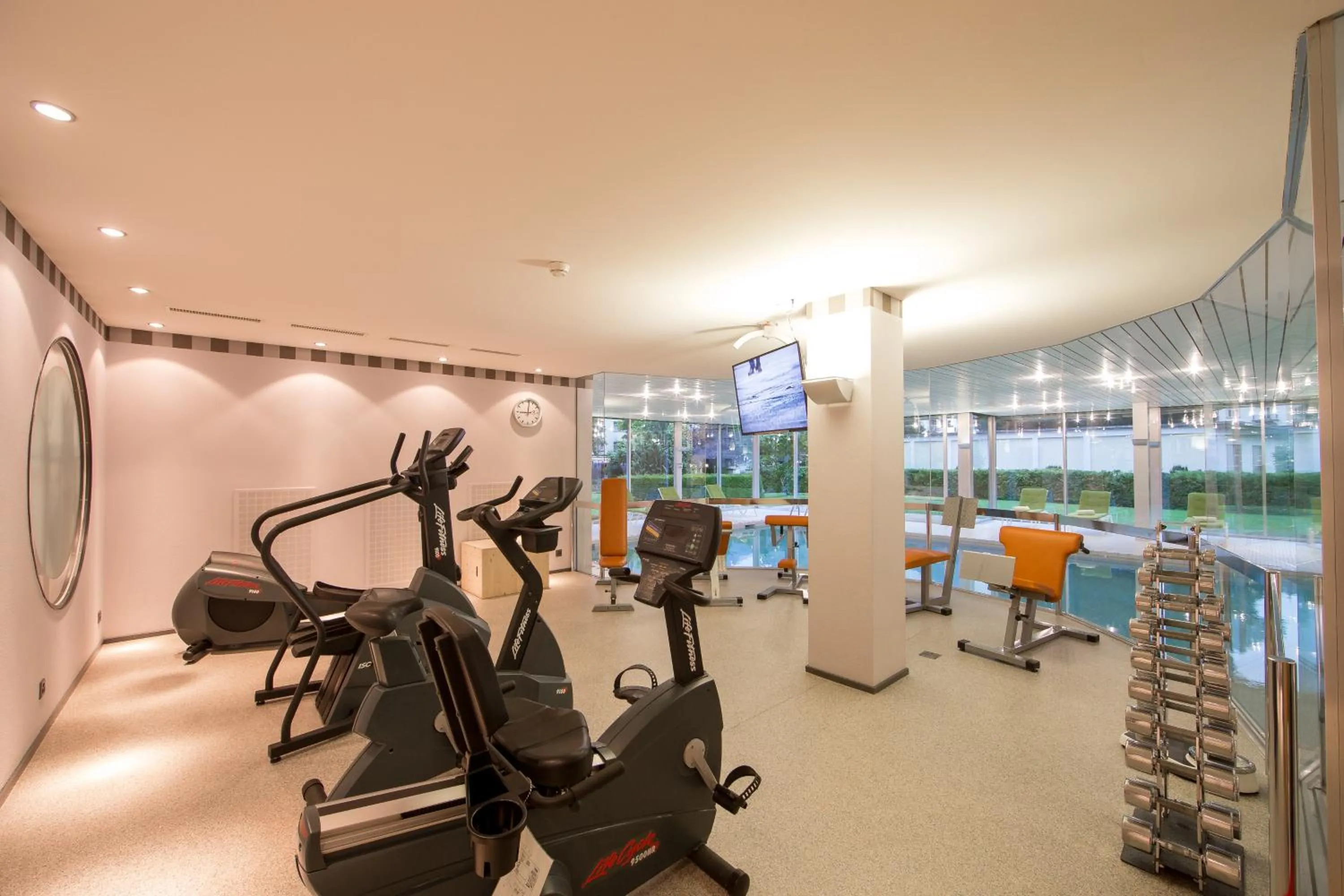 Fitness centre/facilities in Grand Hotel Beau Rivage Interlaken