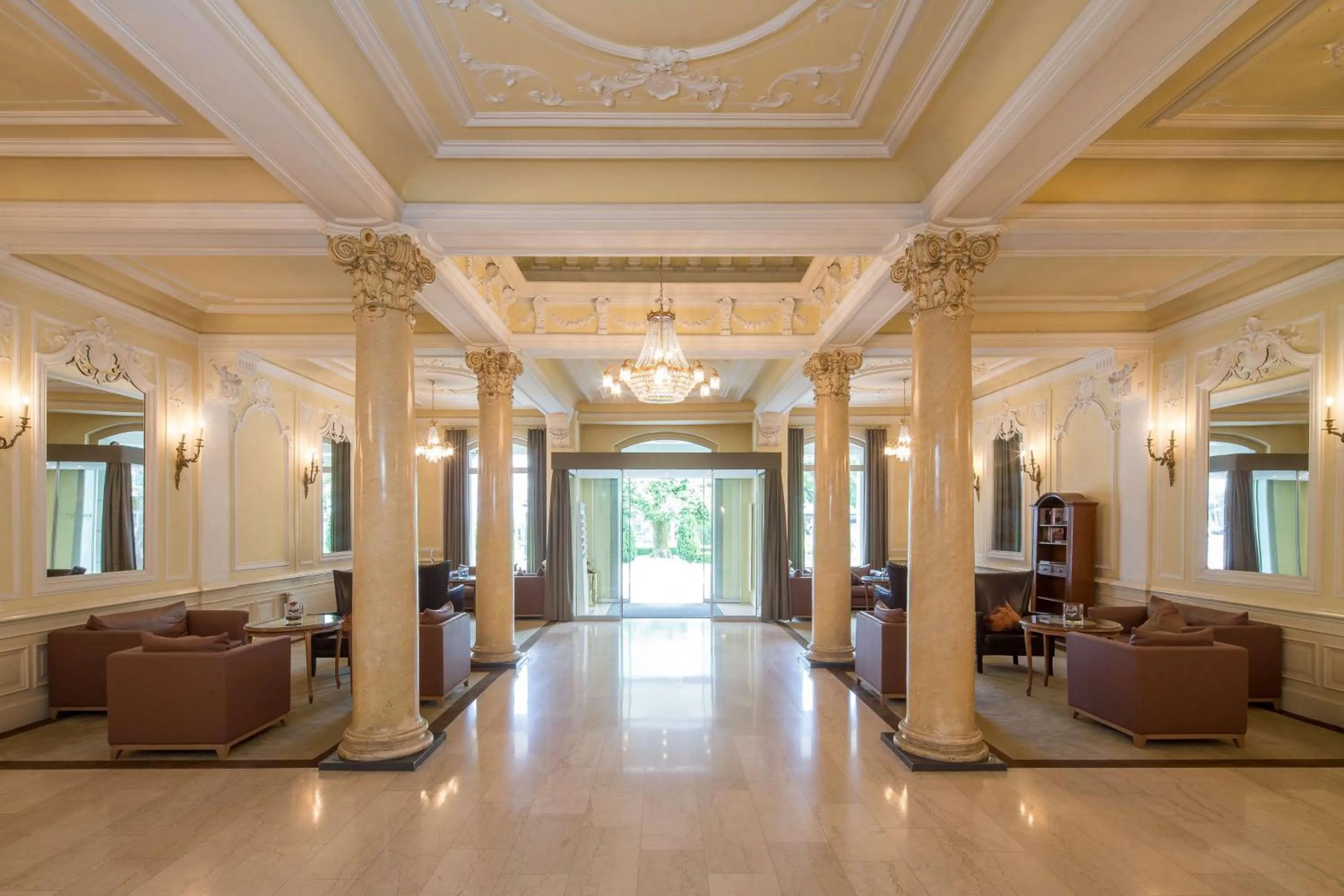 Lobby or reception in Grand Hotel Beau Rivage Interlaken