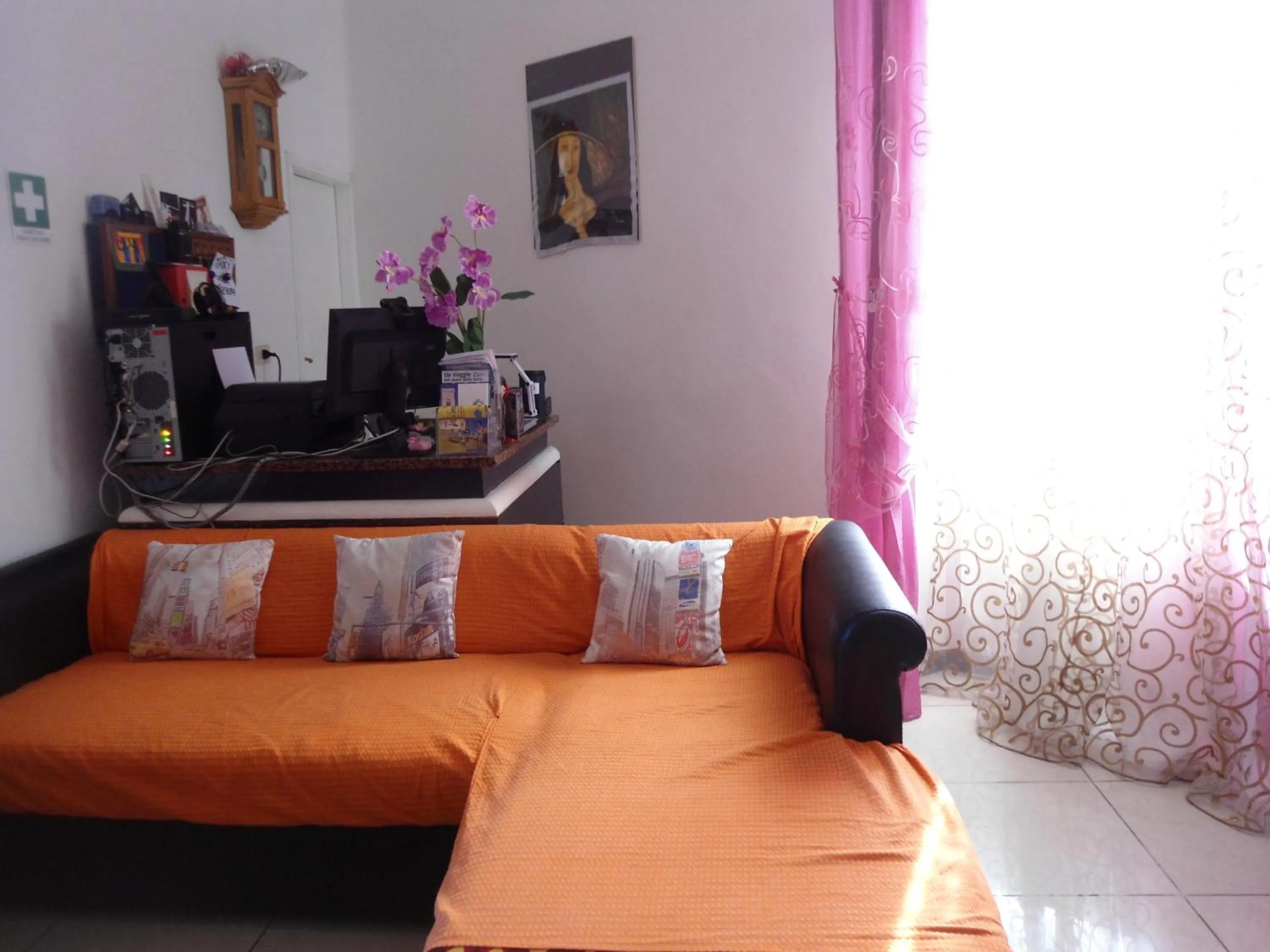 Lobby or reception in Hotel Houston Livorno - Struttura Esclusivamente Turistica - Not for Business or Workers