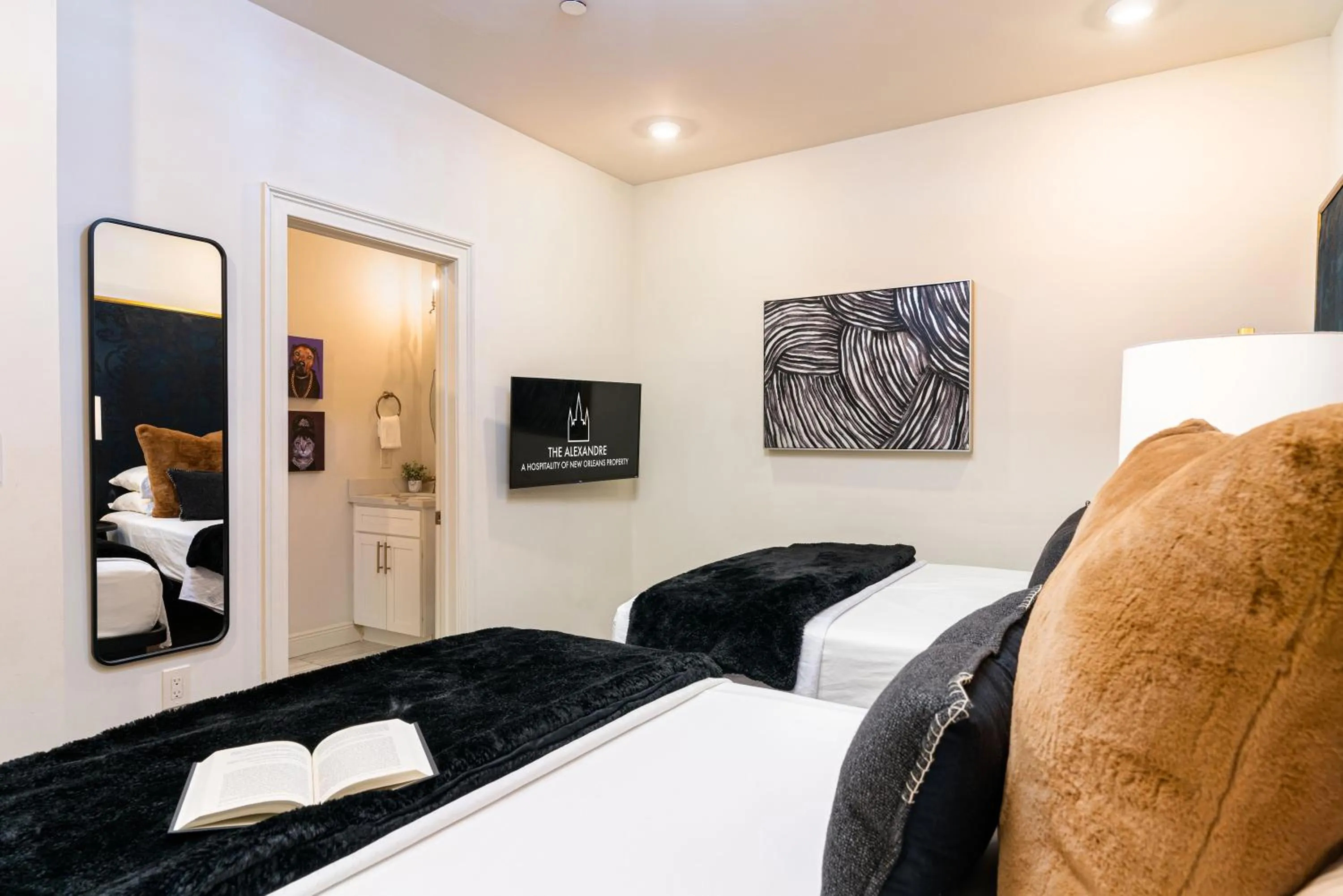 Bed in The Alexandre