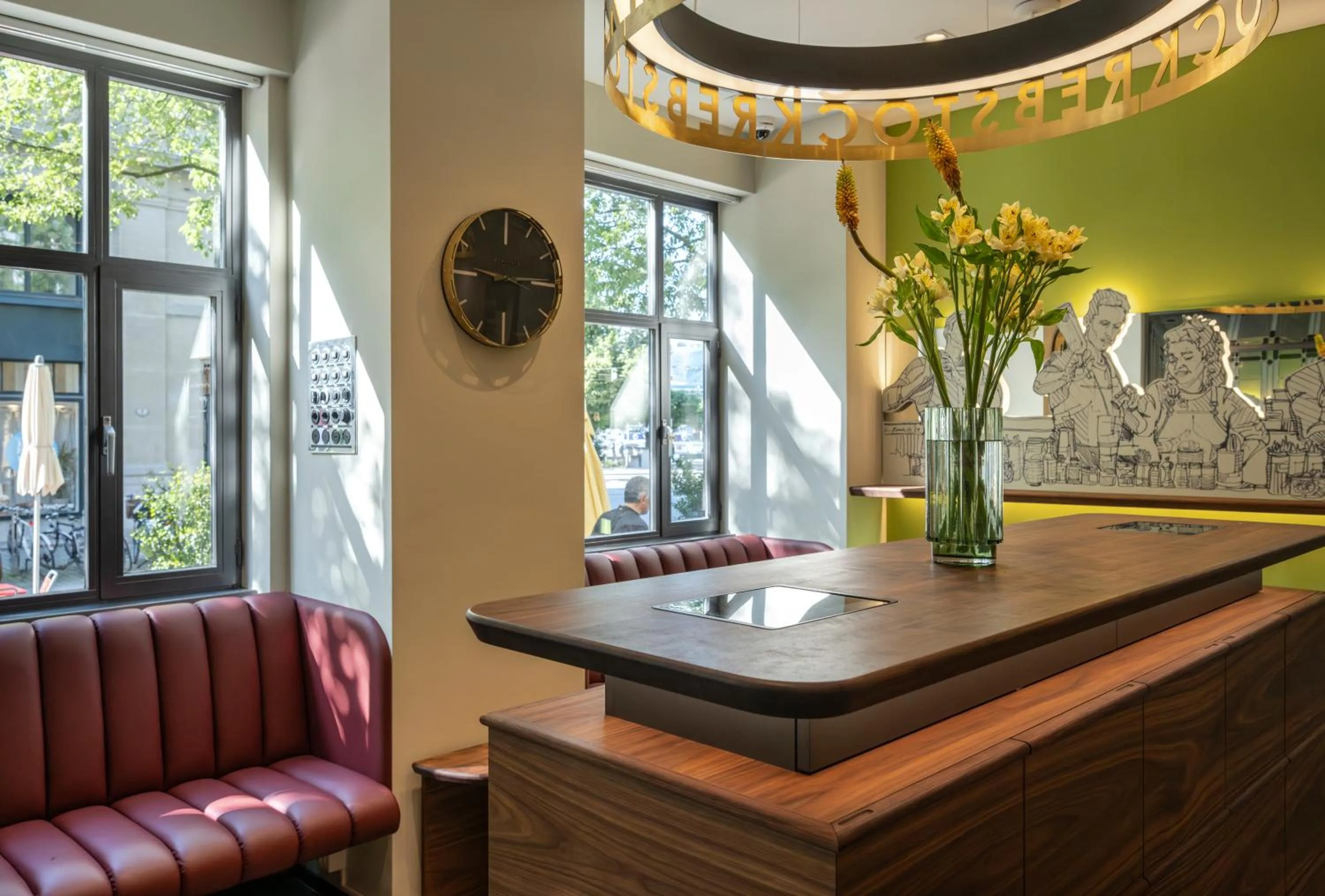 Lobby or reception in Hotel Rebstock