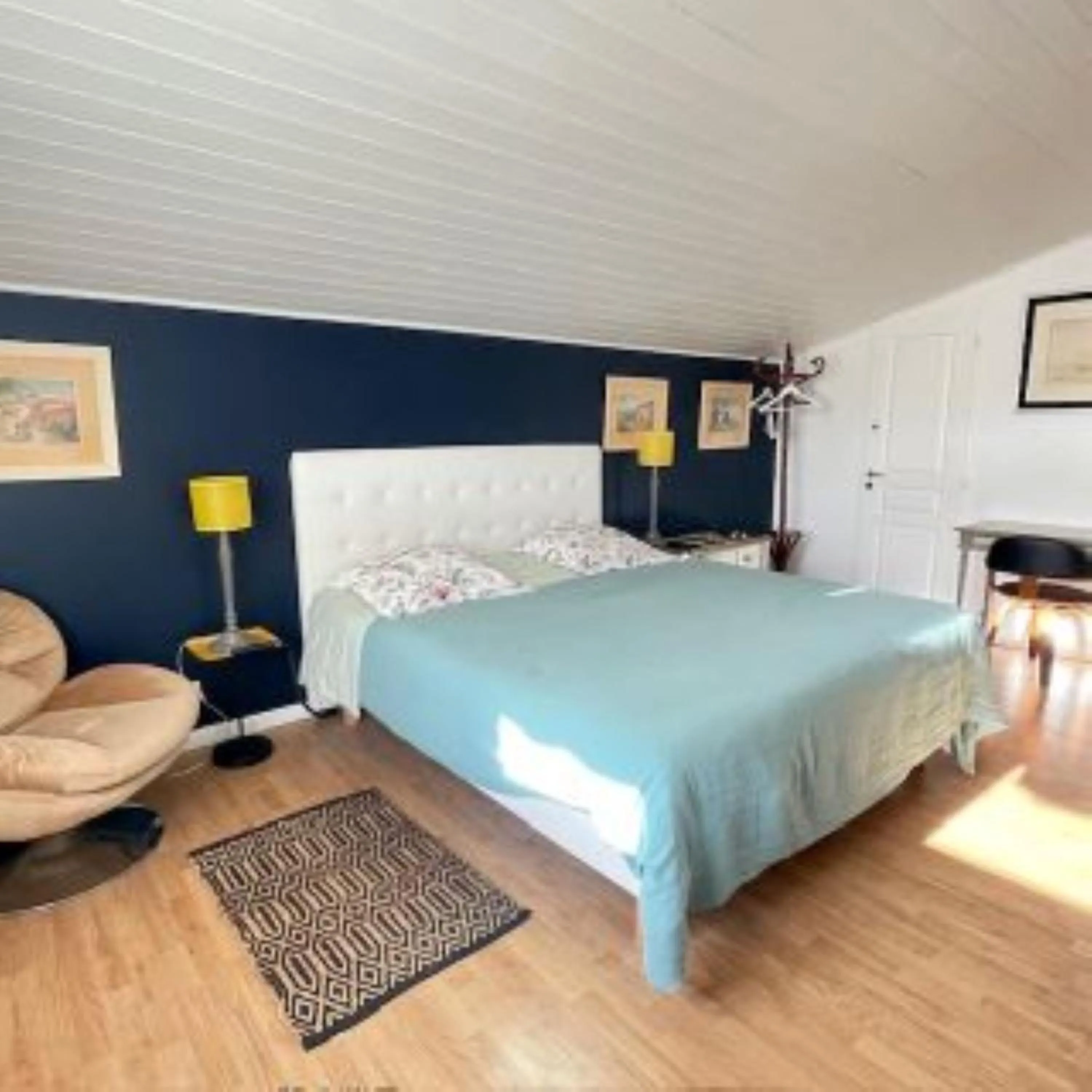 Bed in Chambres d'Hôtes d'Aliénor