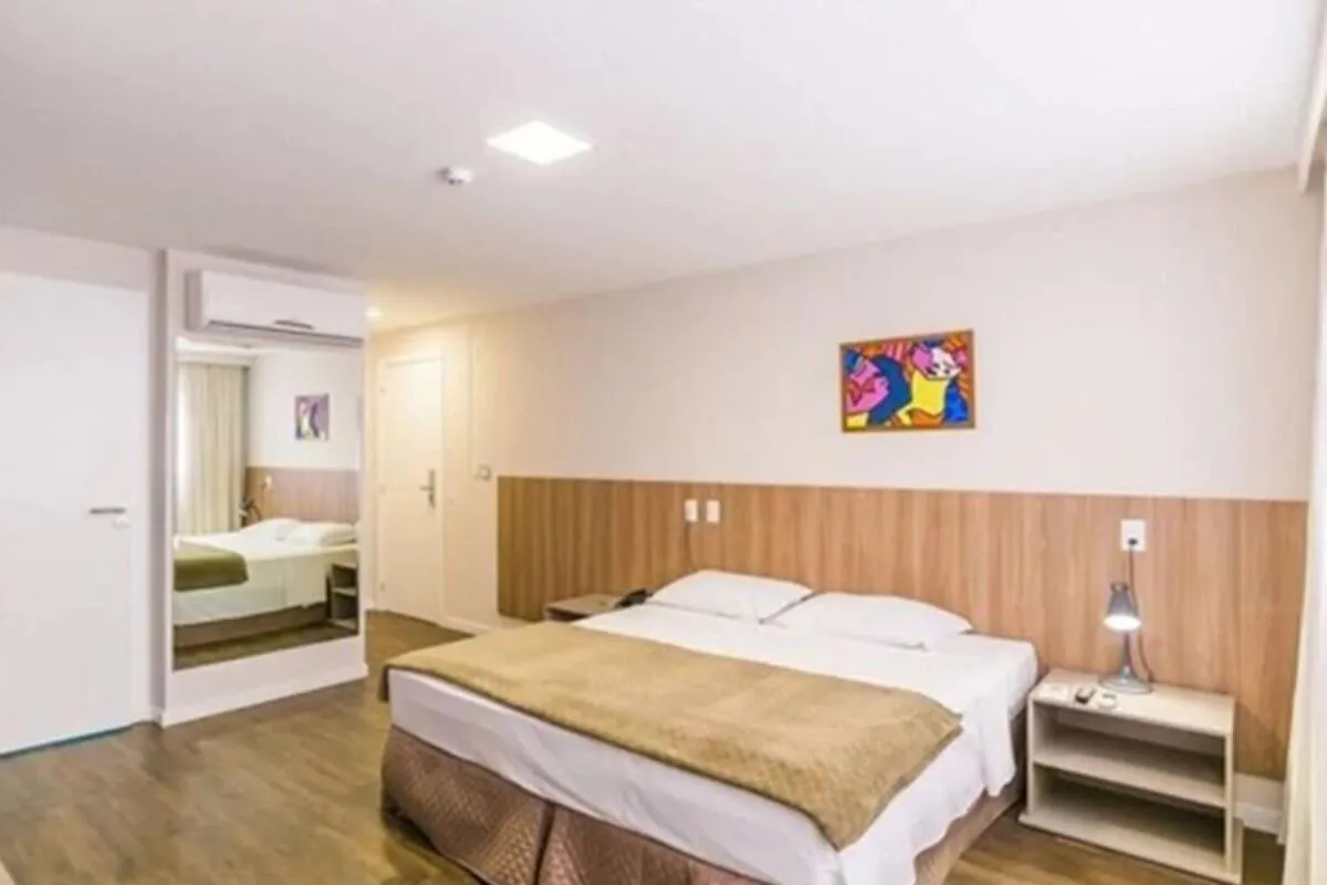 Bed in Hotel 7 Itajaí