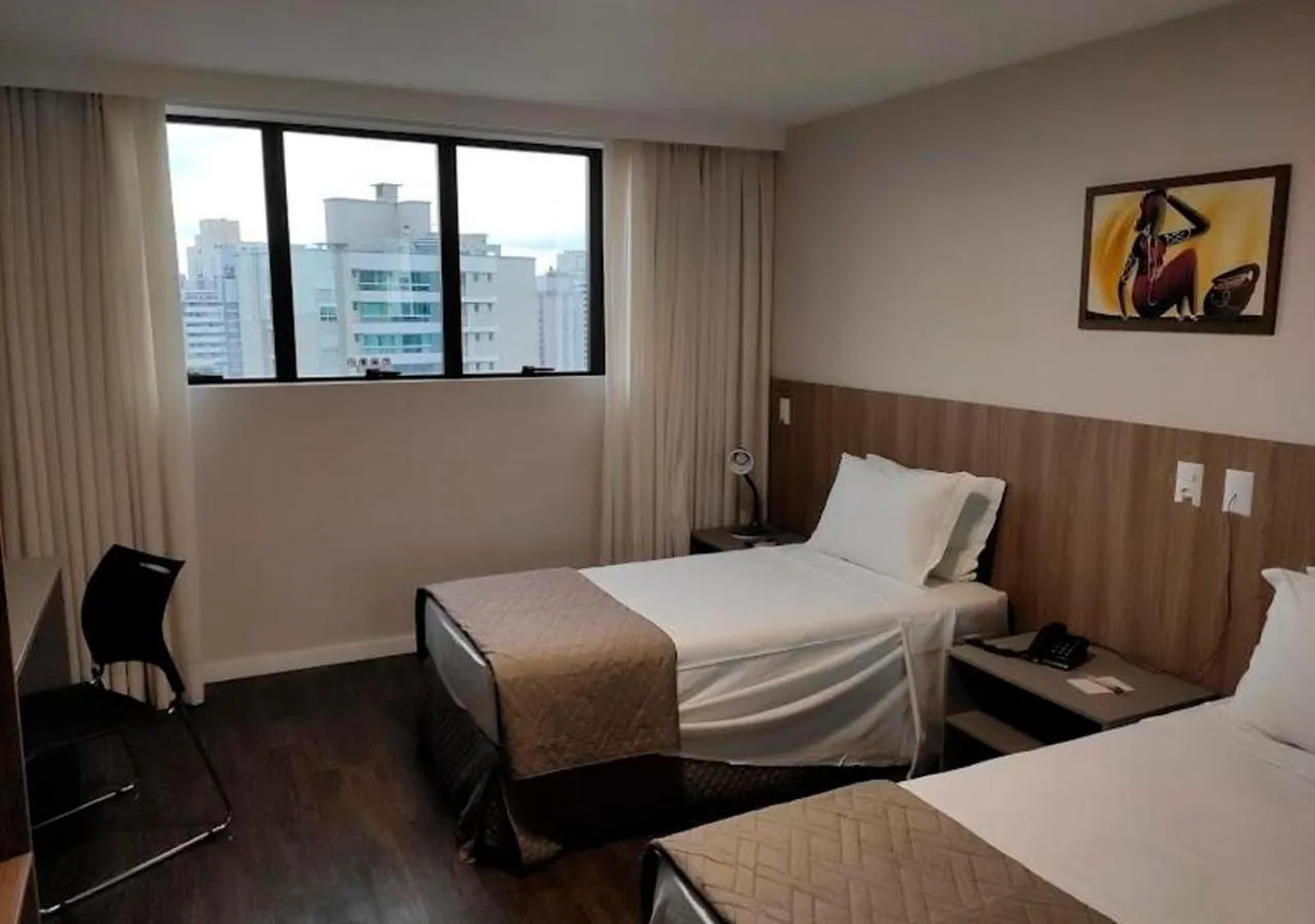 Bed in Hotel 7 Itajaí