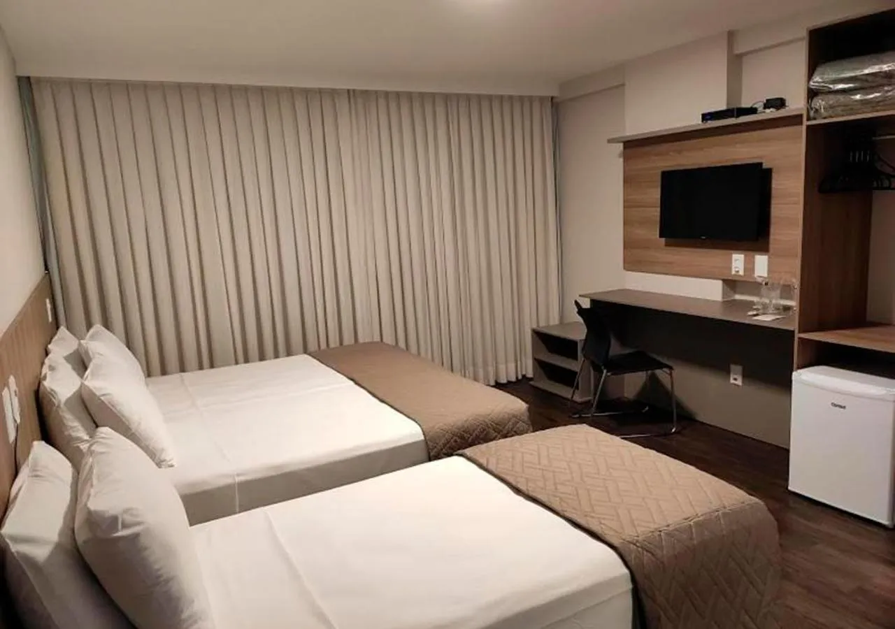 Bed in Hotel 7 Itajaí