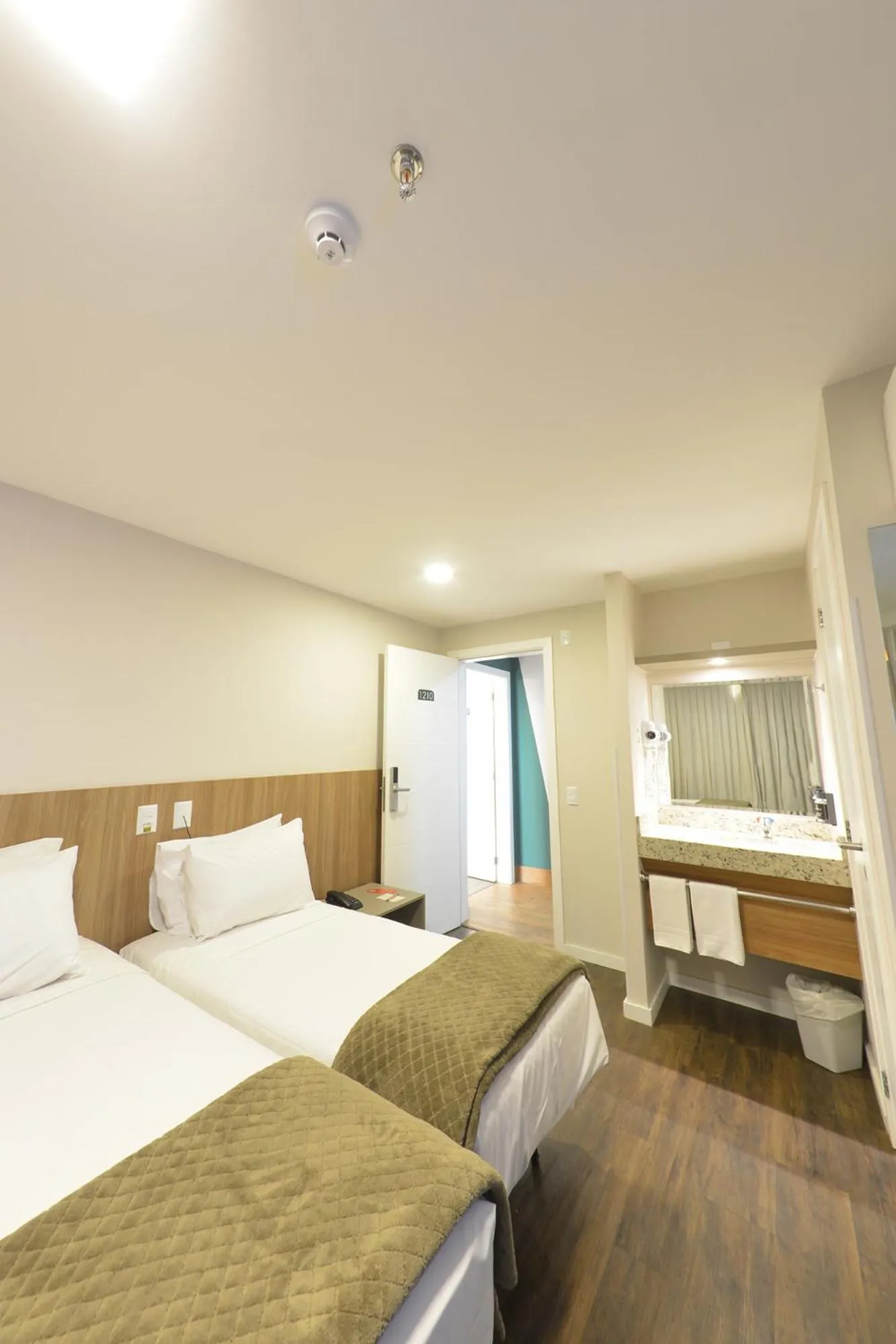 Bed in Hotel 7 Itajaí