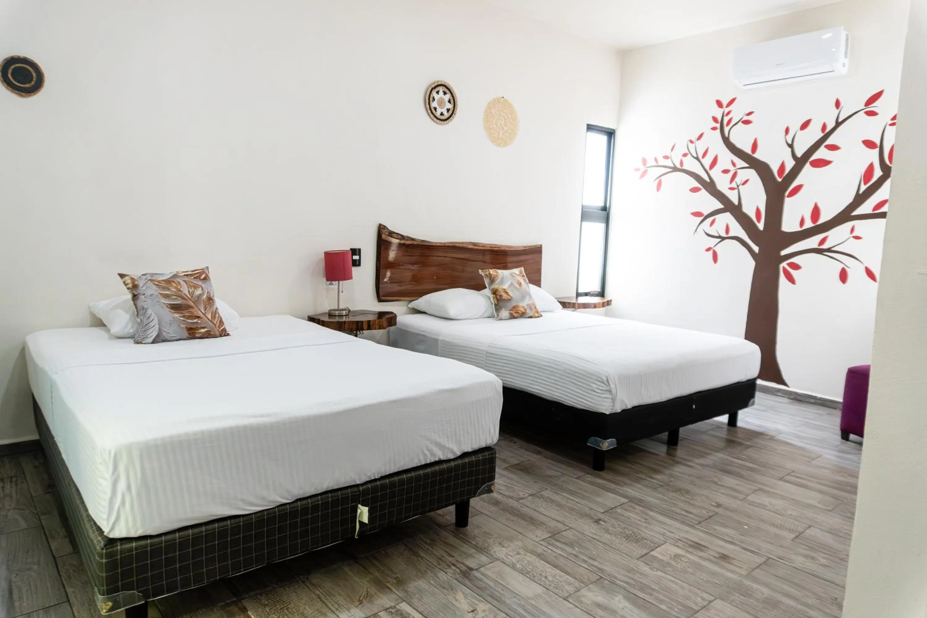 Photo of the whole room in Hotel Brisas Bacalar