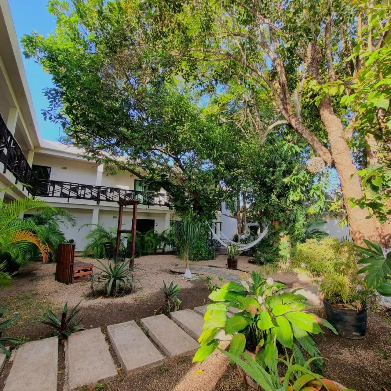 Deluxe Double Room with Two Double Beds in Hotel Brisas Bacalar