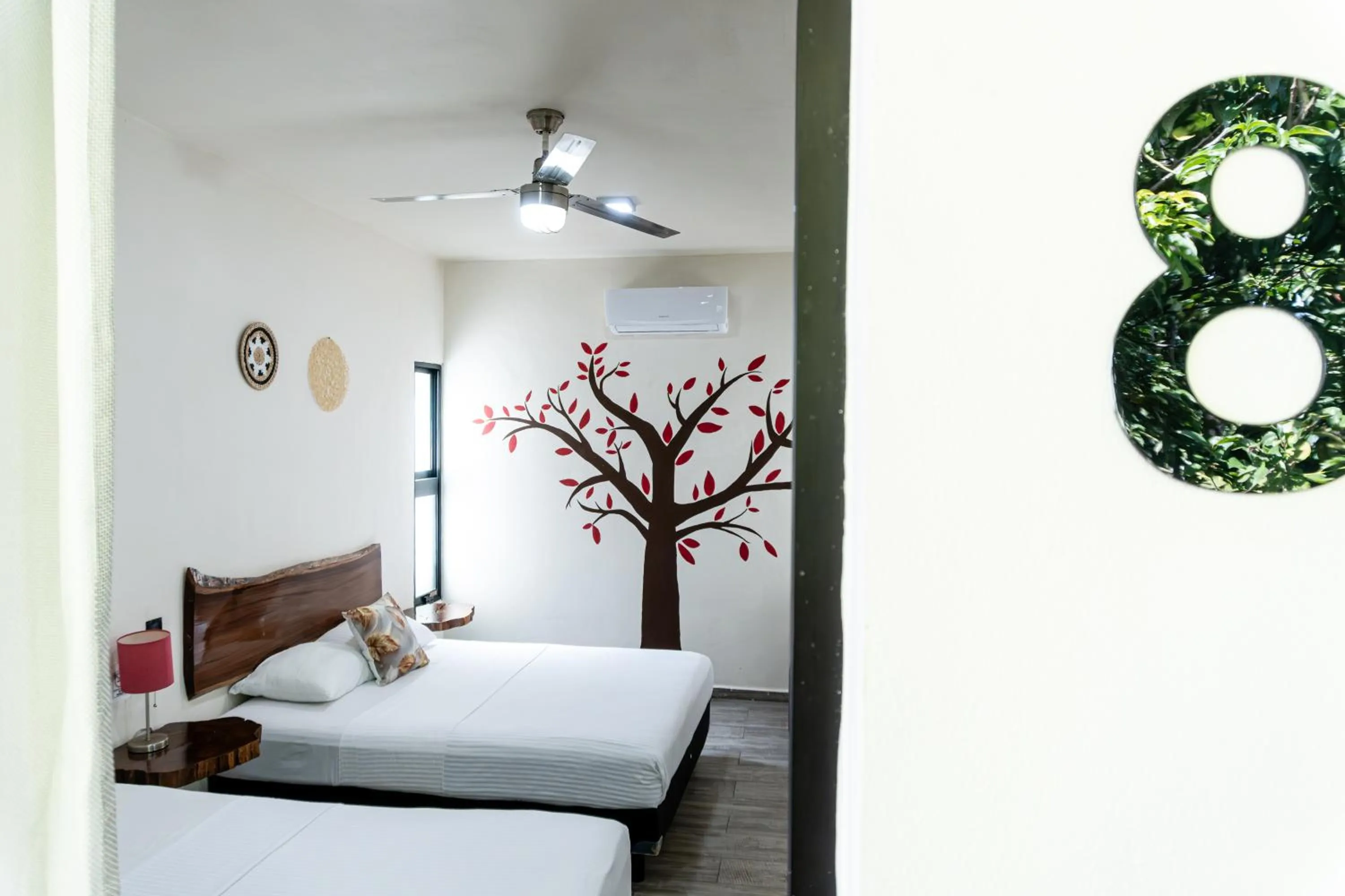 Photo of the whole room in Hotel Brisas Bacalar