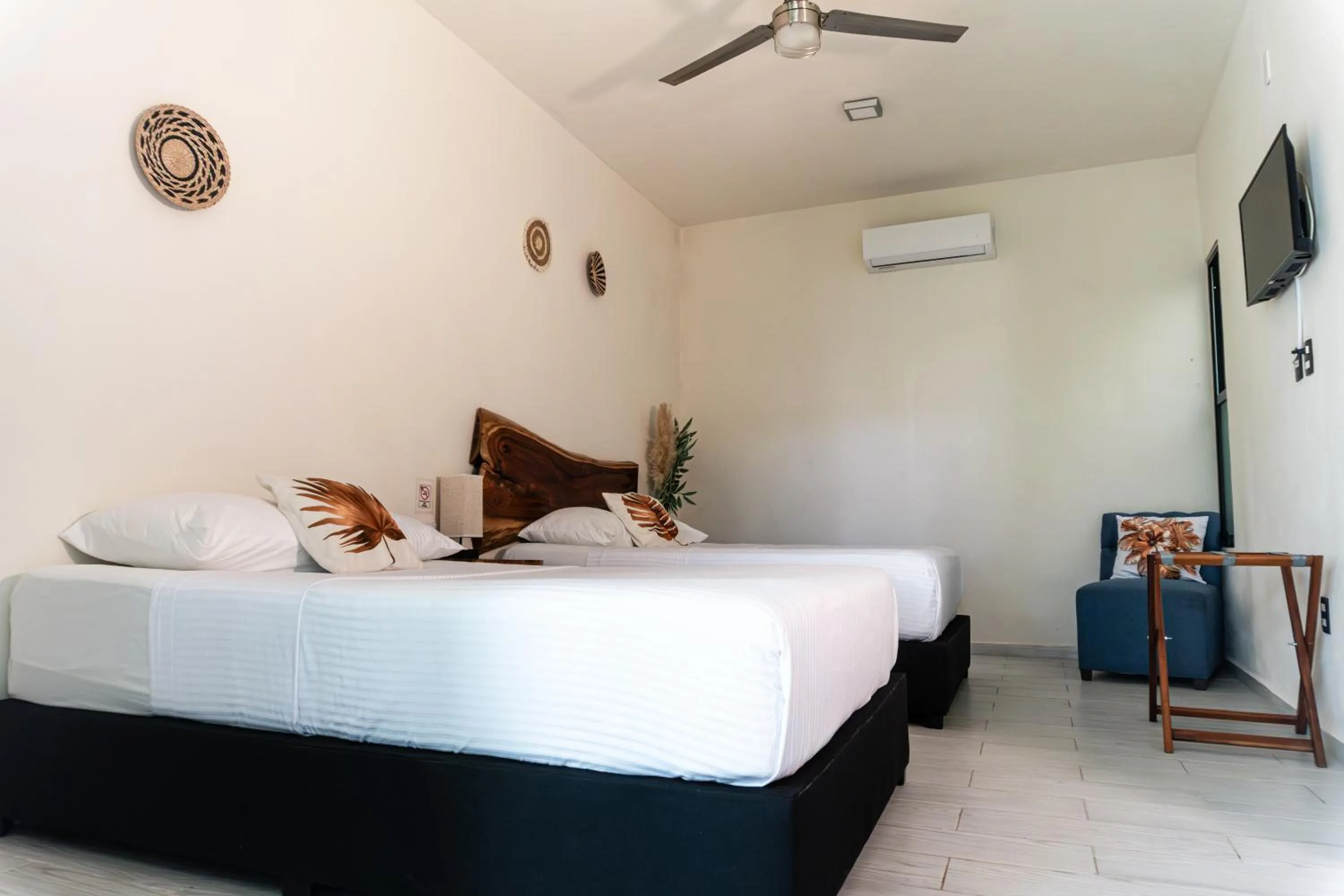 Photo of the whole room in Hotel Brisas Bacalar