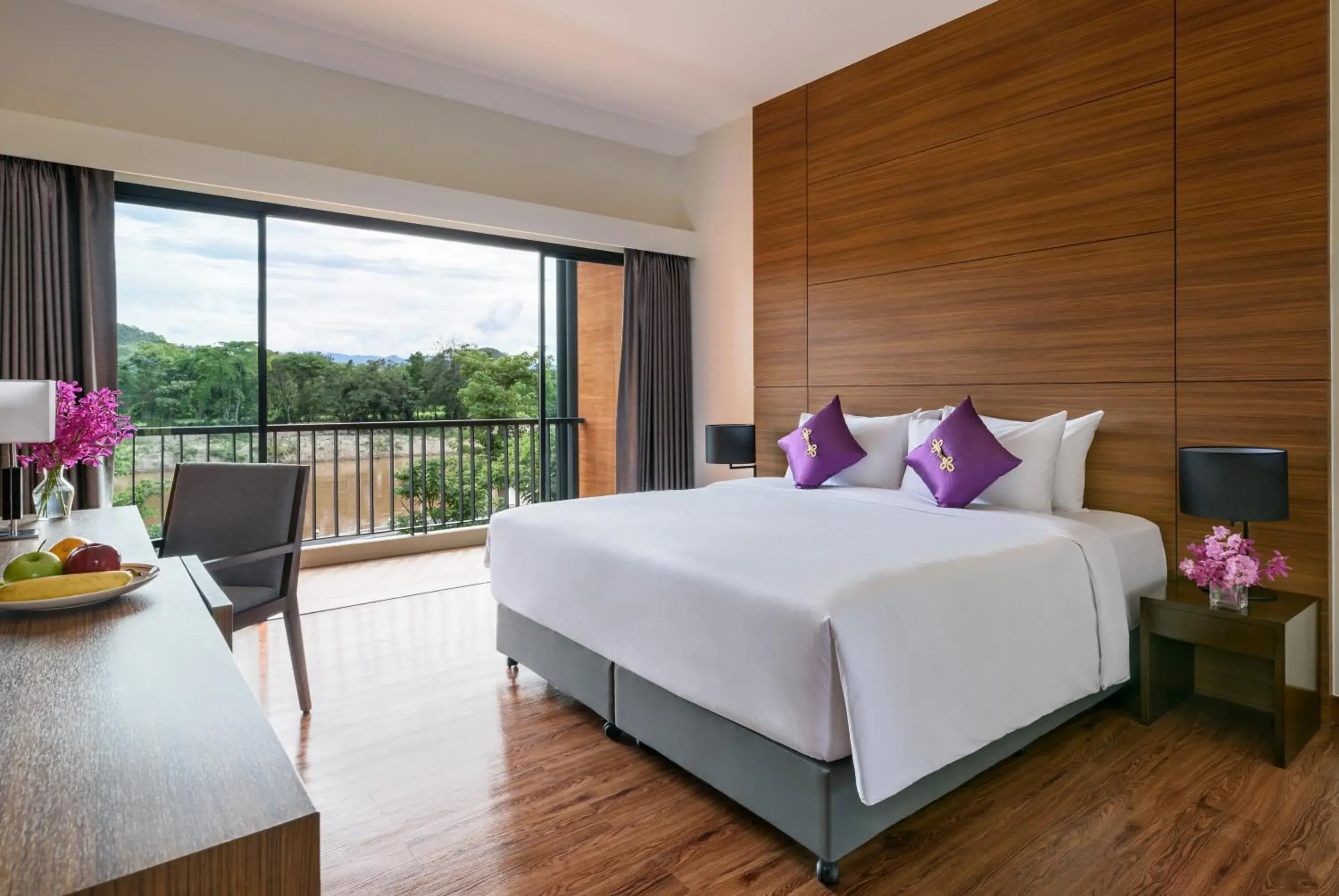 Deluxe King Room in Chainarai Riverside - SHA Plus Certified Deluxe King Room in Chainarai Riverside - SHA Plus Certified