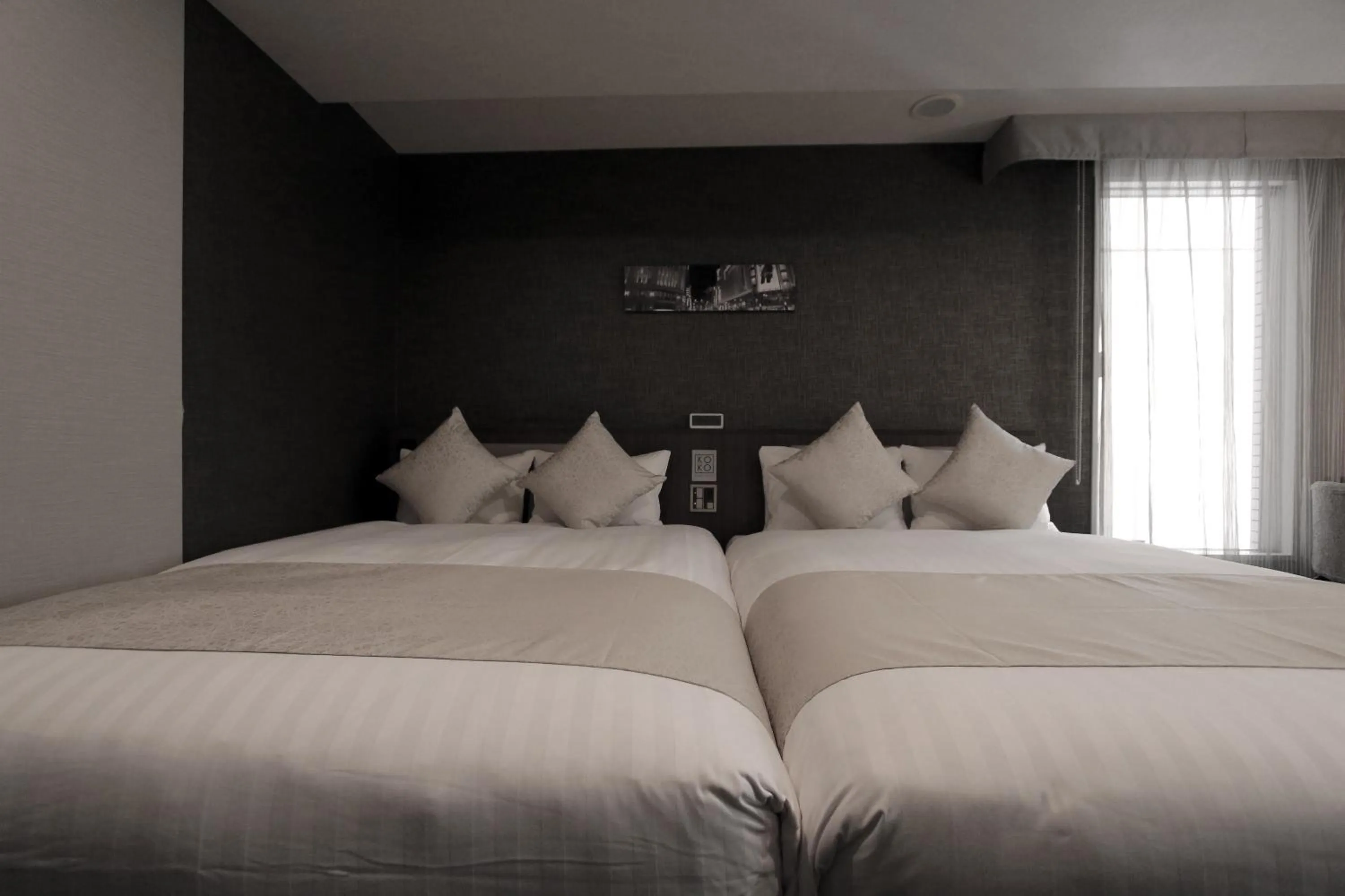 Photo of the whole room, Bed in KOKO HOTEL Ginza-1chome