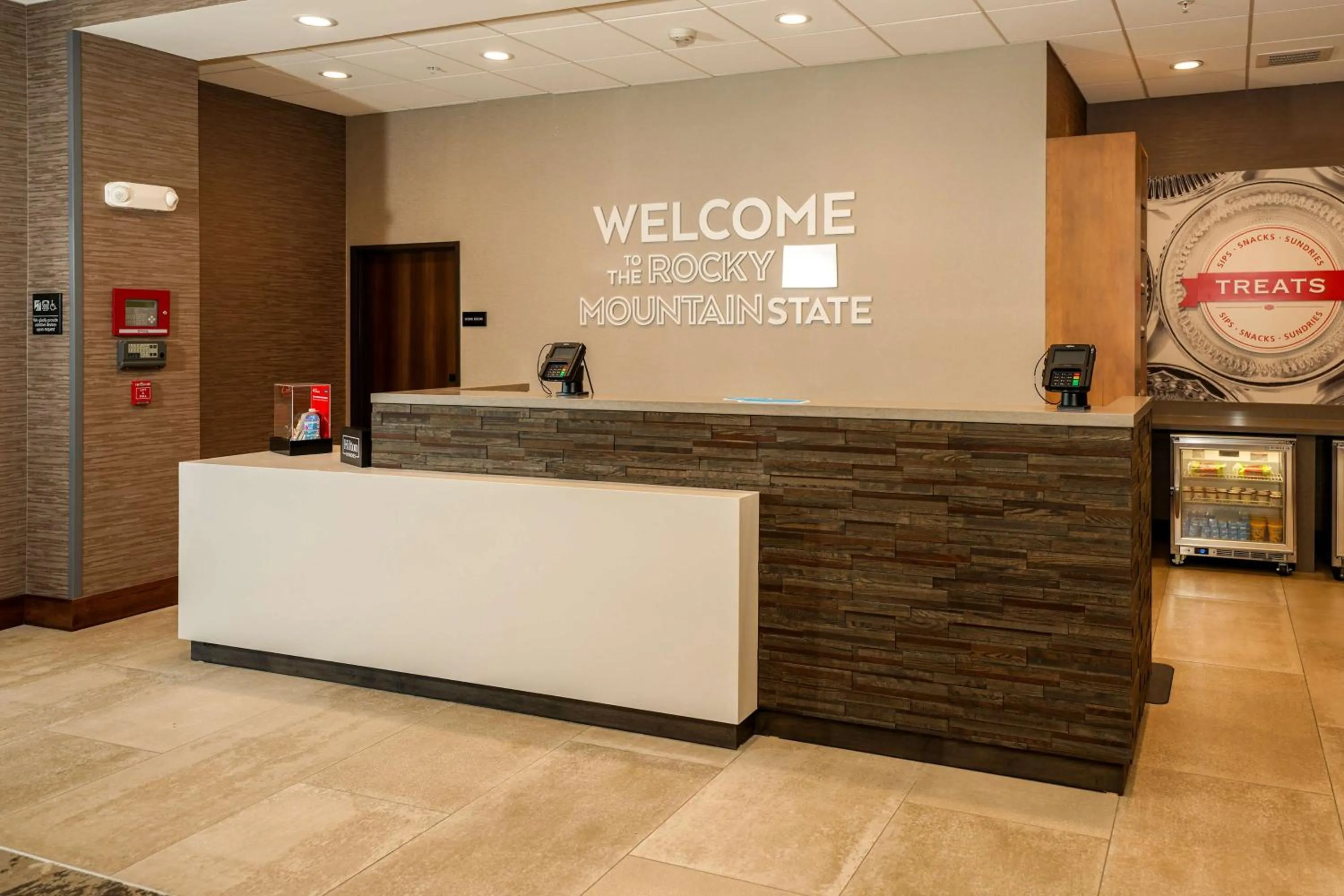 Lobby or reception in Hampton Inn & Suites Aurora South, Co