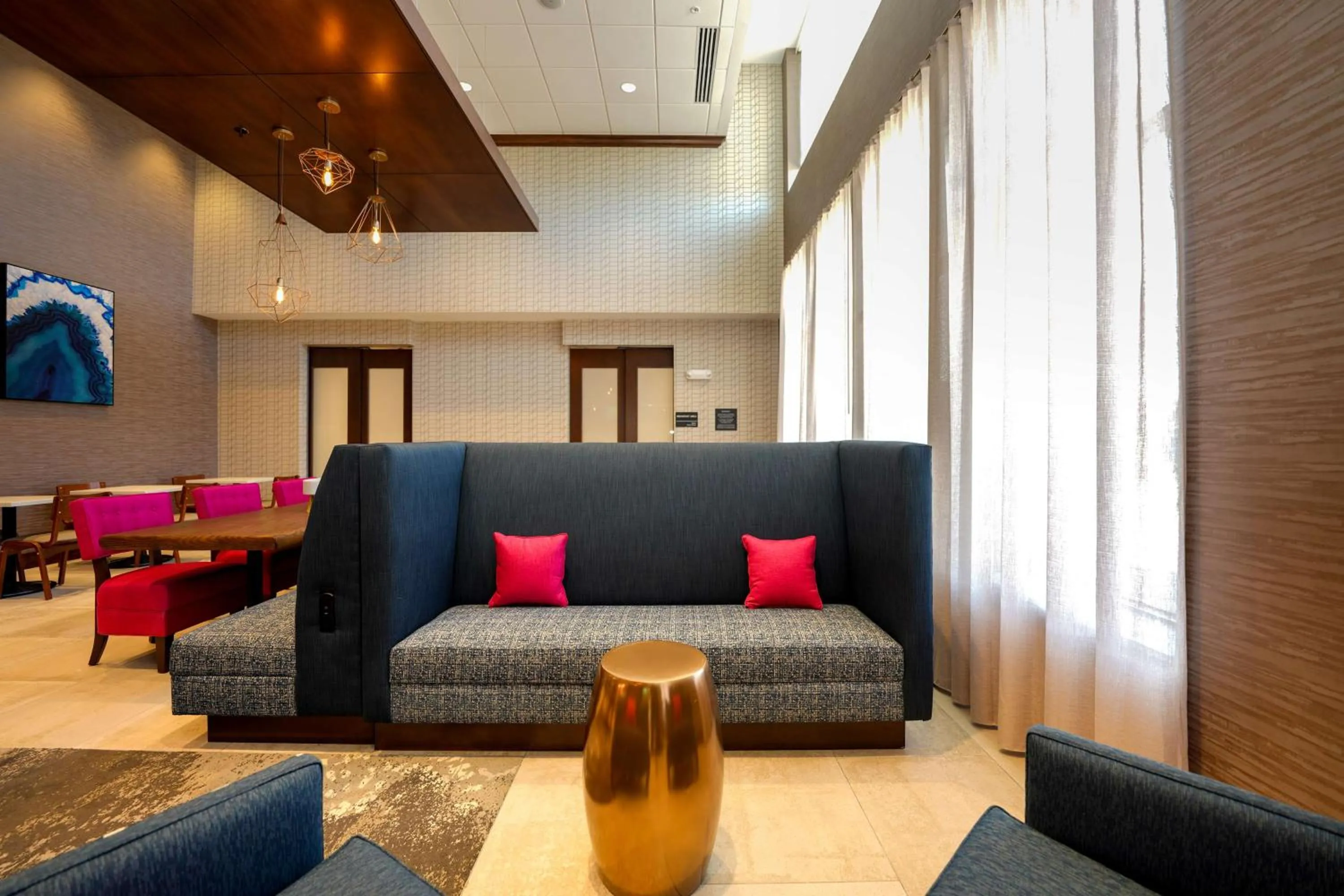 Lobby or reception in Hampton Inn & Suites Aurora South, Co