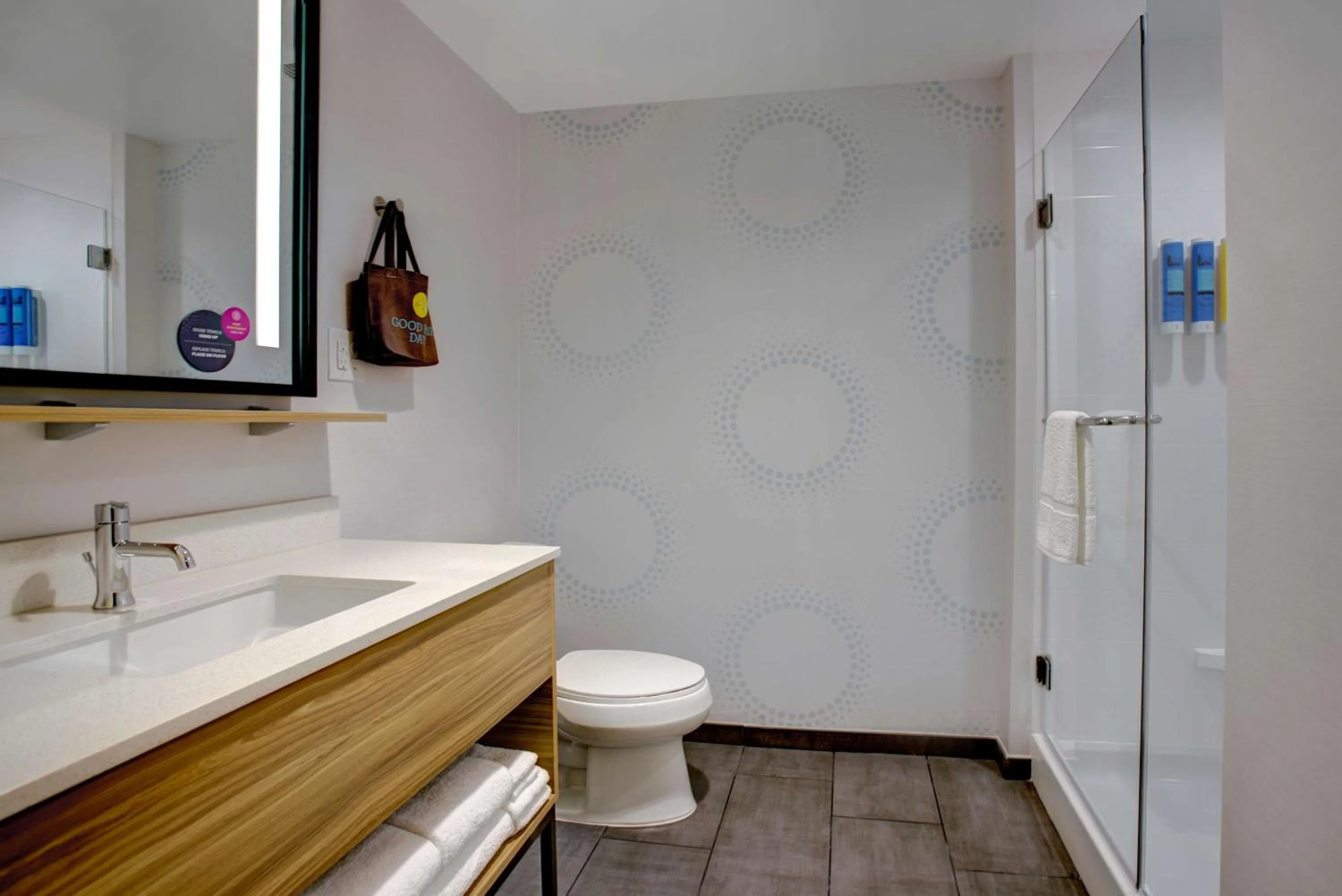 Bathroom in Tru By Hilton Northlake Fort Worth, Tx