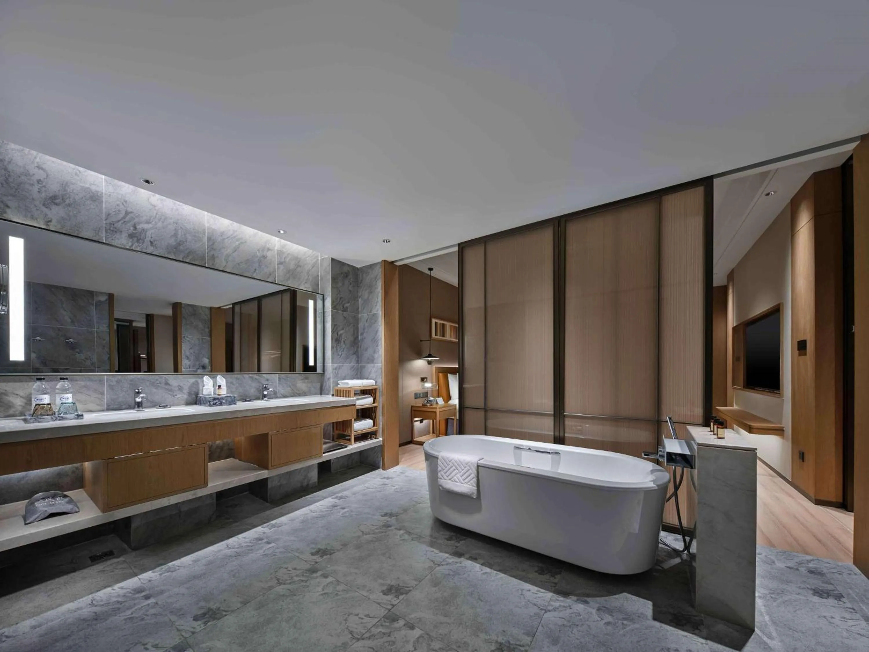 Bathroom in Doubletree By Hilton Lingshui Hot Spring