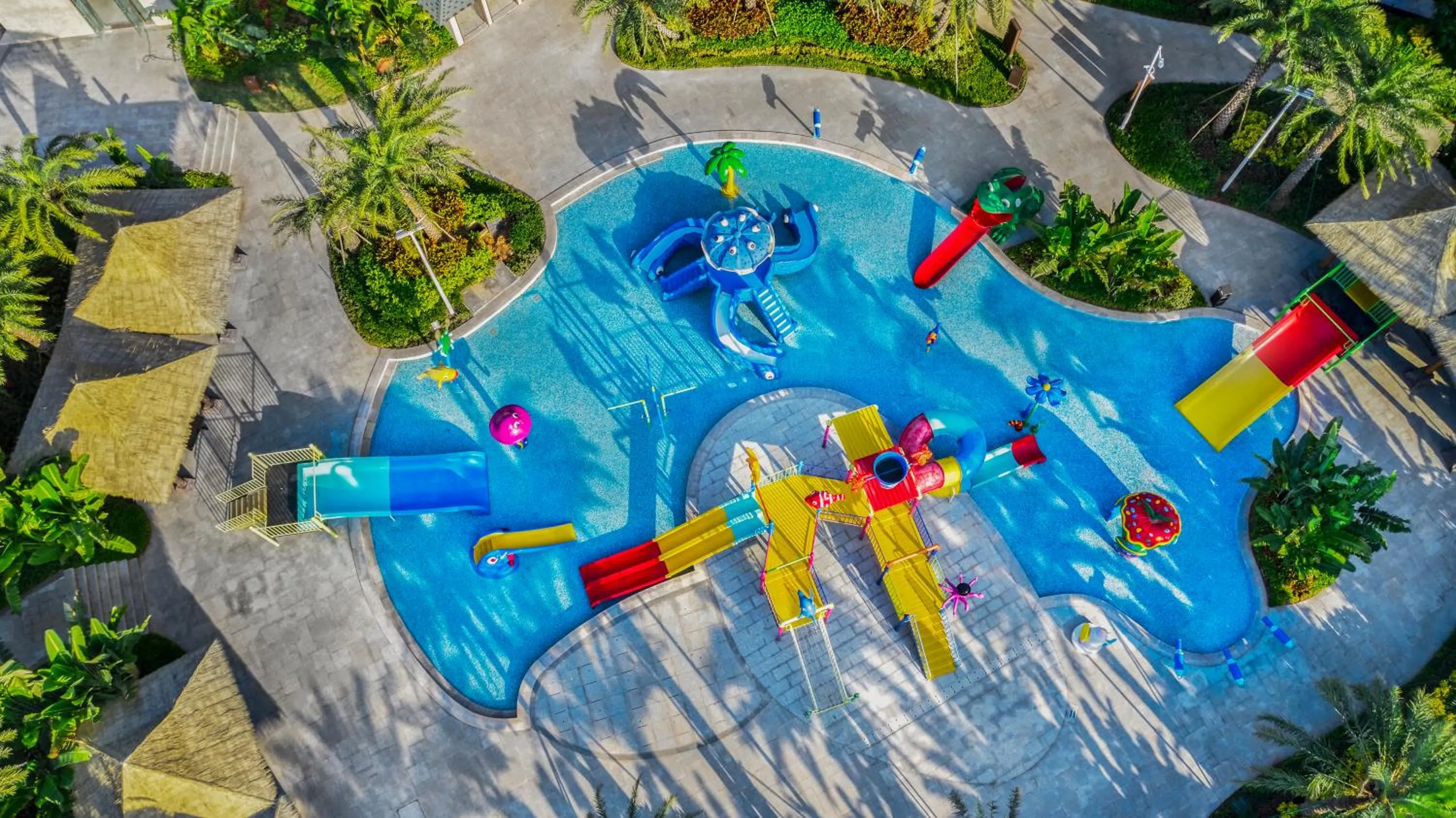 Aqua park in Doubletree By Hilton Lingshui Hot Spring