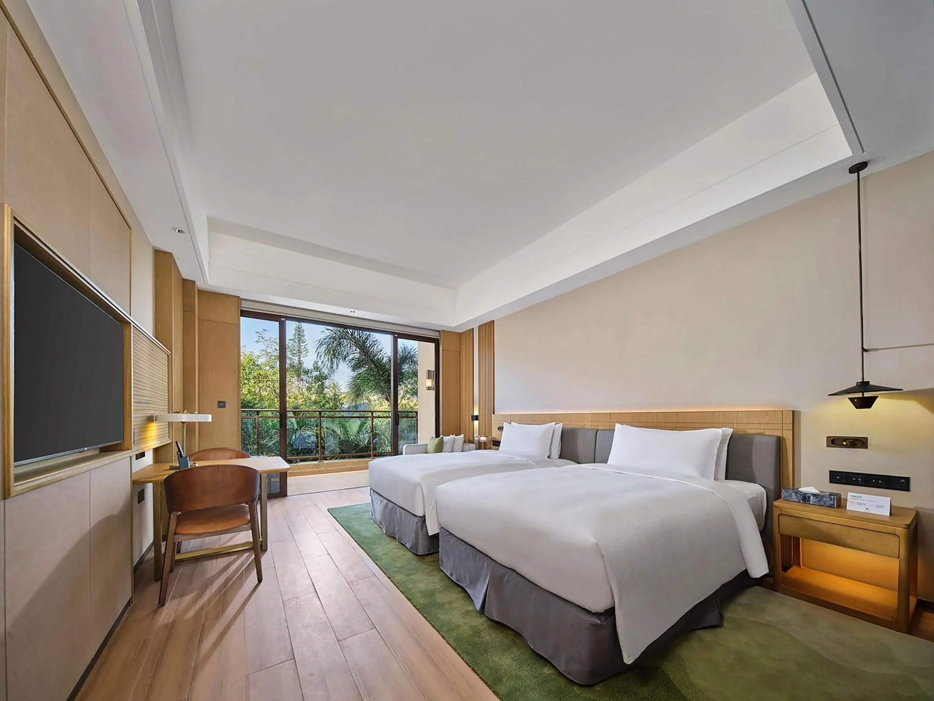 Bedroom, Bed in Doubletree By Hilton Lingshui Hot Spring