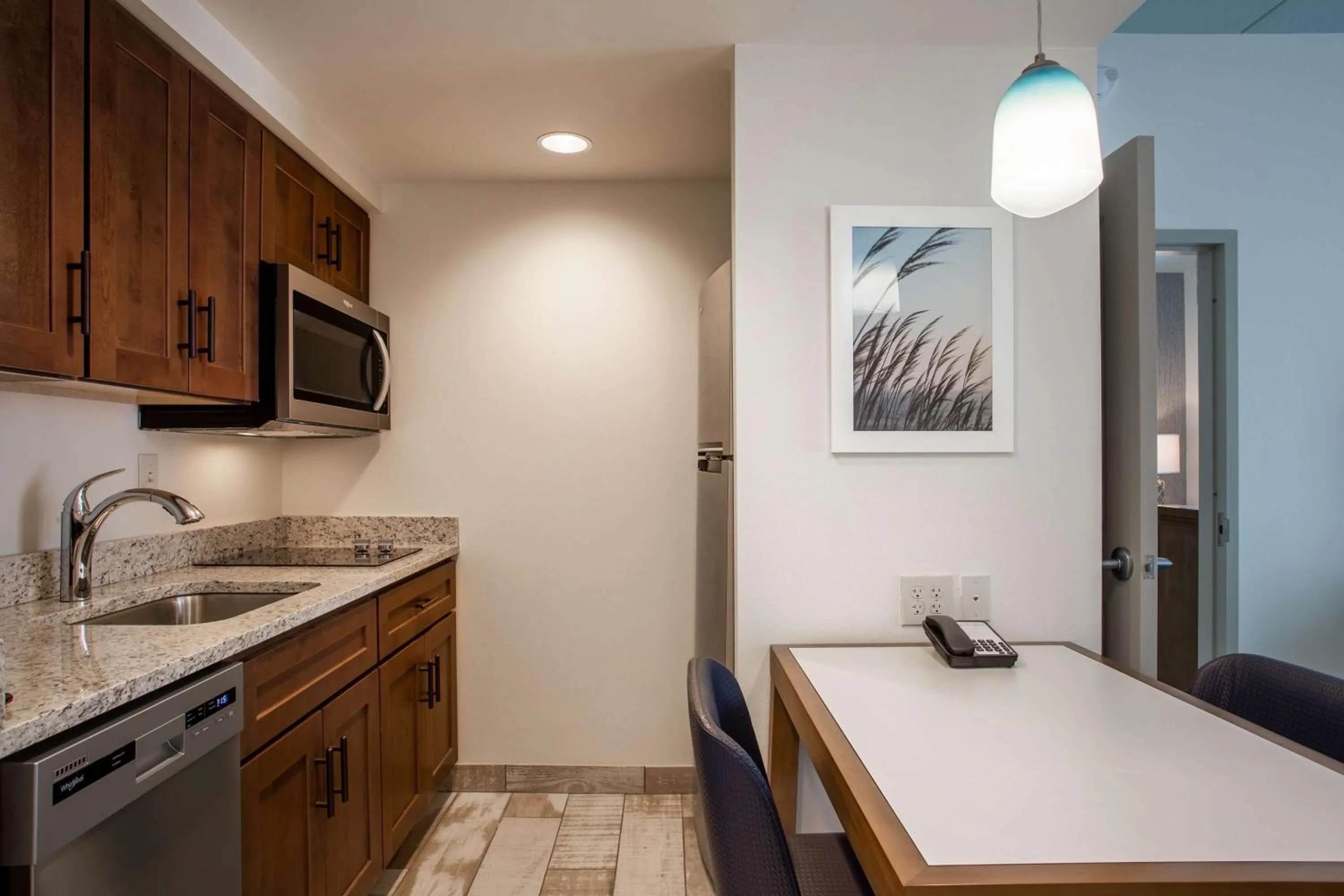 Kitchen or kitchenette in Homewood Suites By Hilton Myrtle Beach Coastal Grand Mall