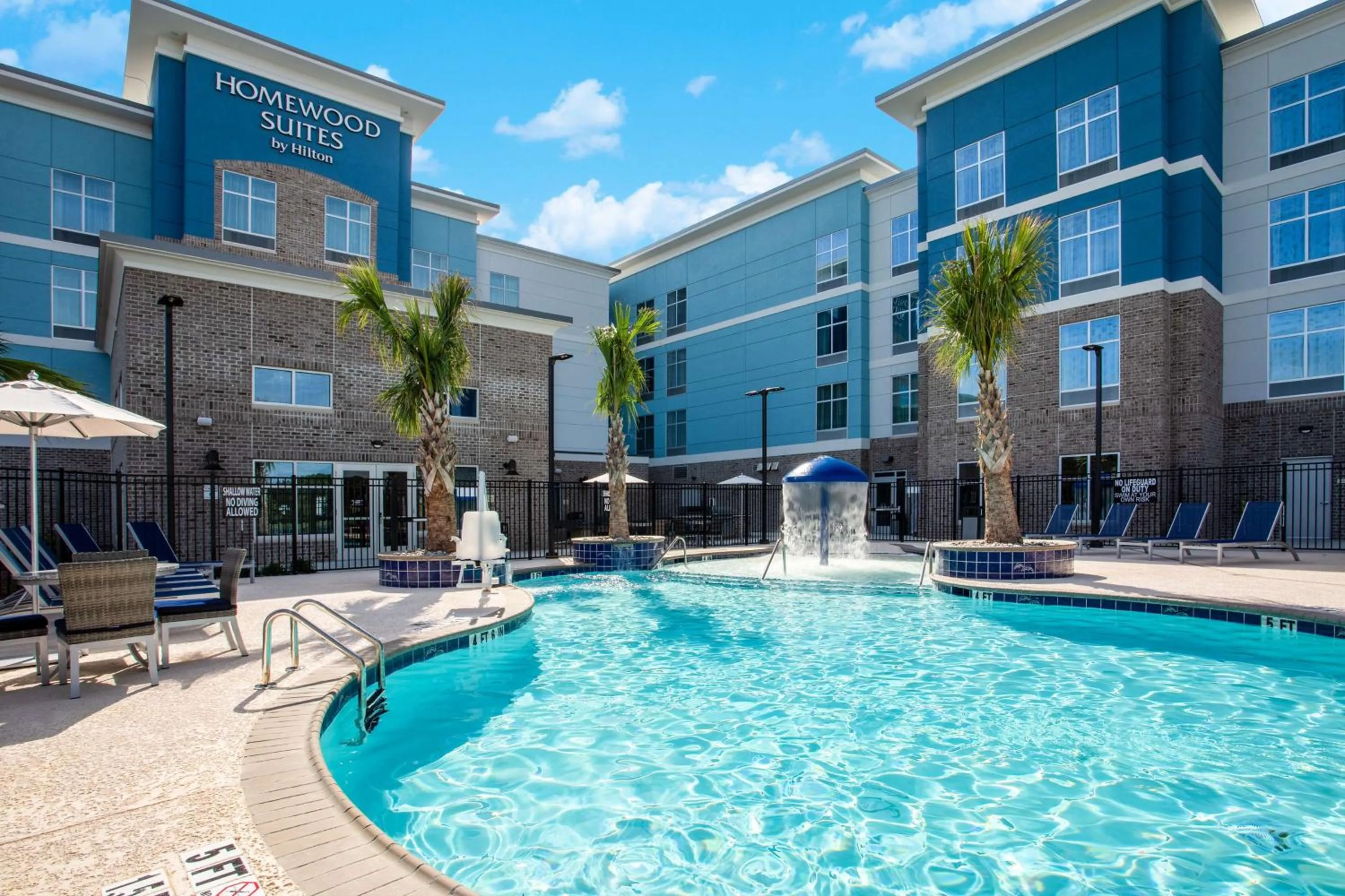Pool view in Homewood Suites By Hilton Myrtle Beach Coastal Grand Mall