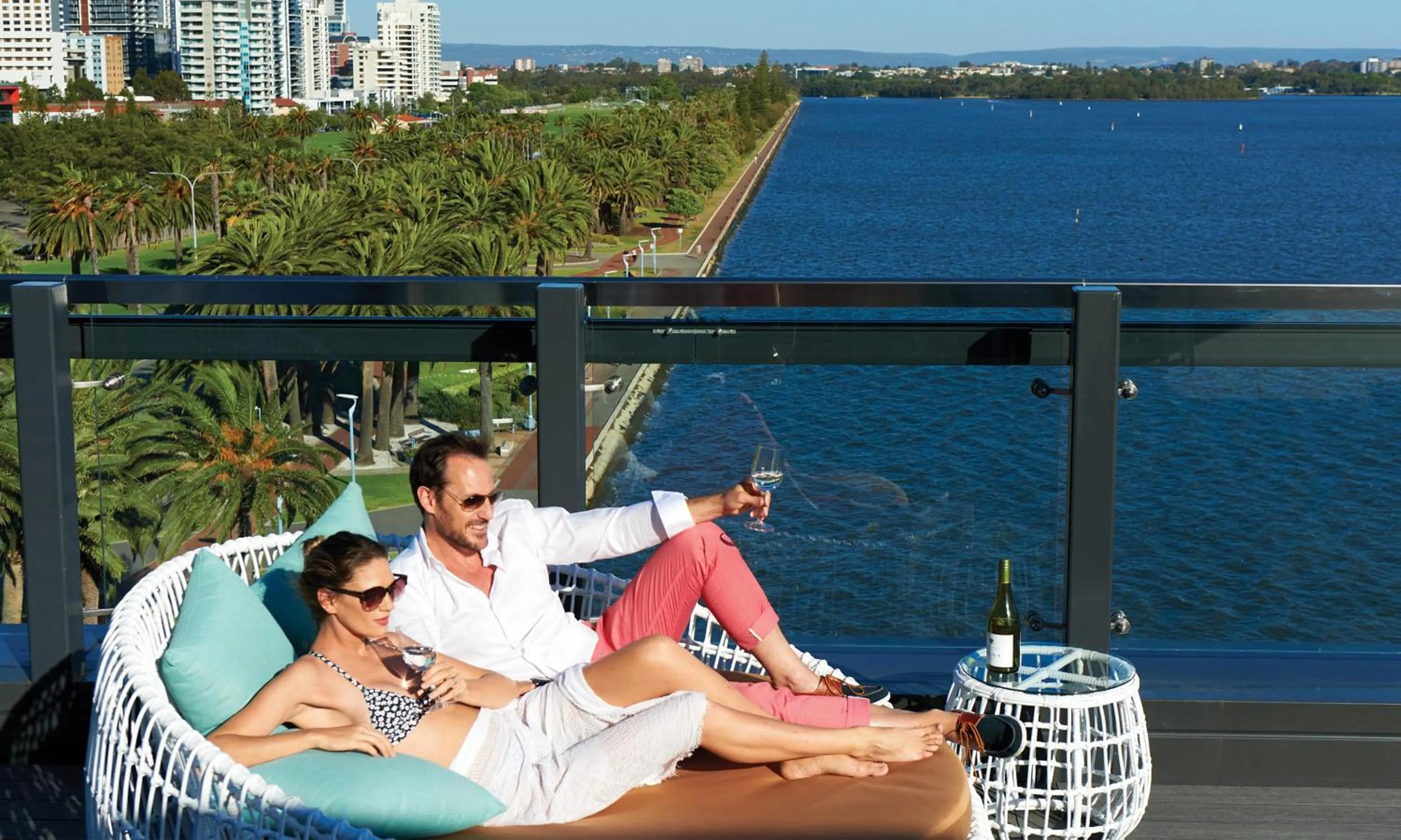 Property building in Doubletree By Hilton Perth Waterfront