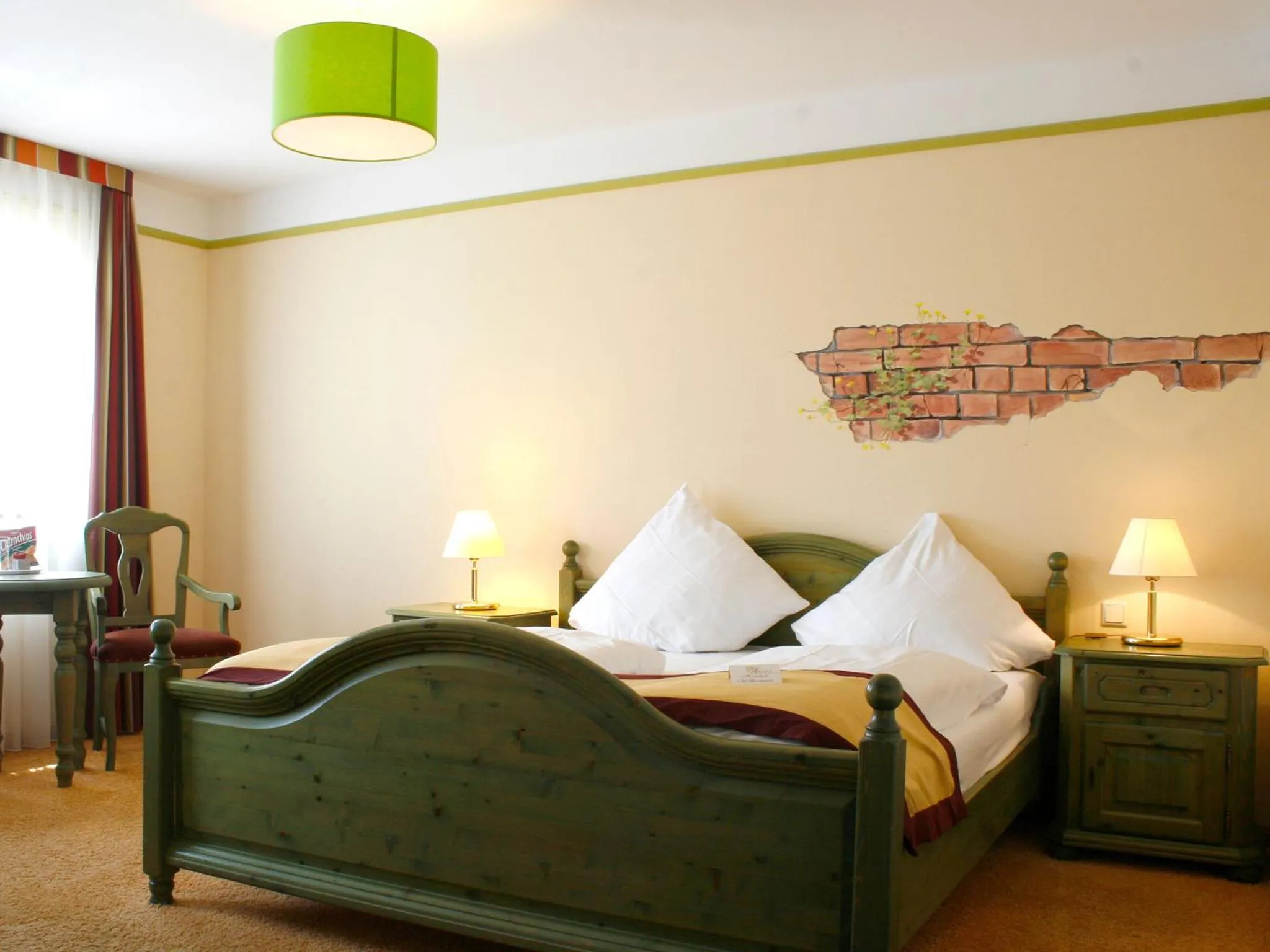 Bed in Hotel Speeter