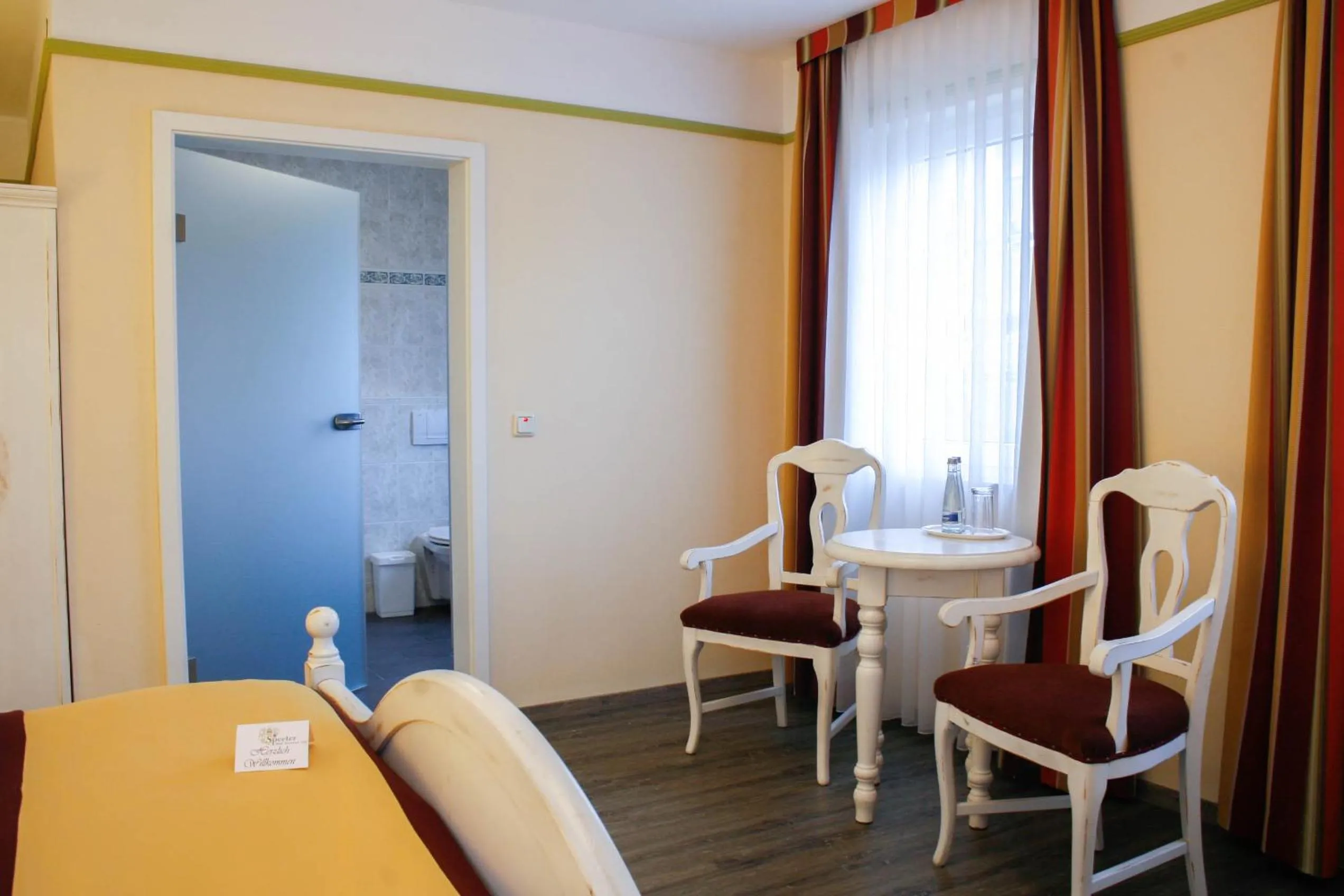 Seating area in Hotel Speeter