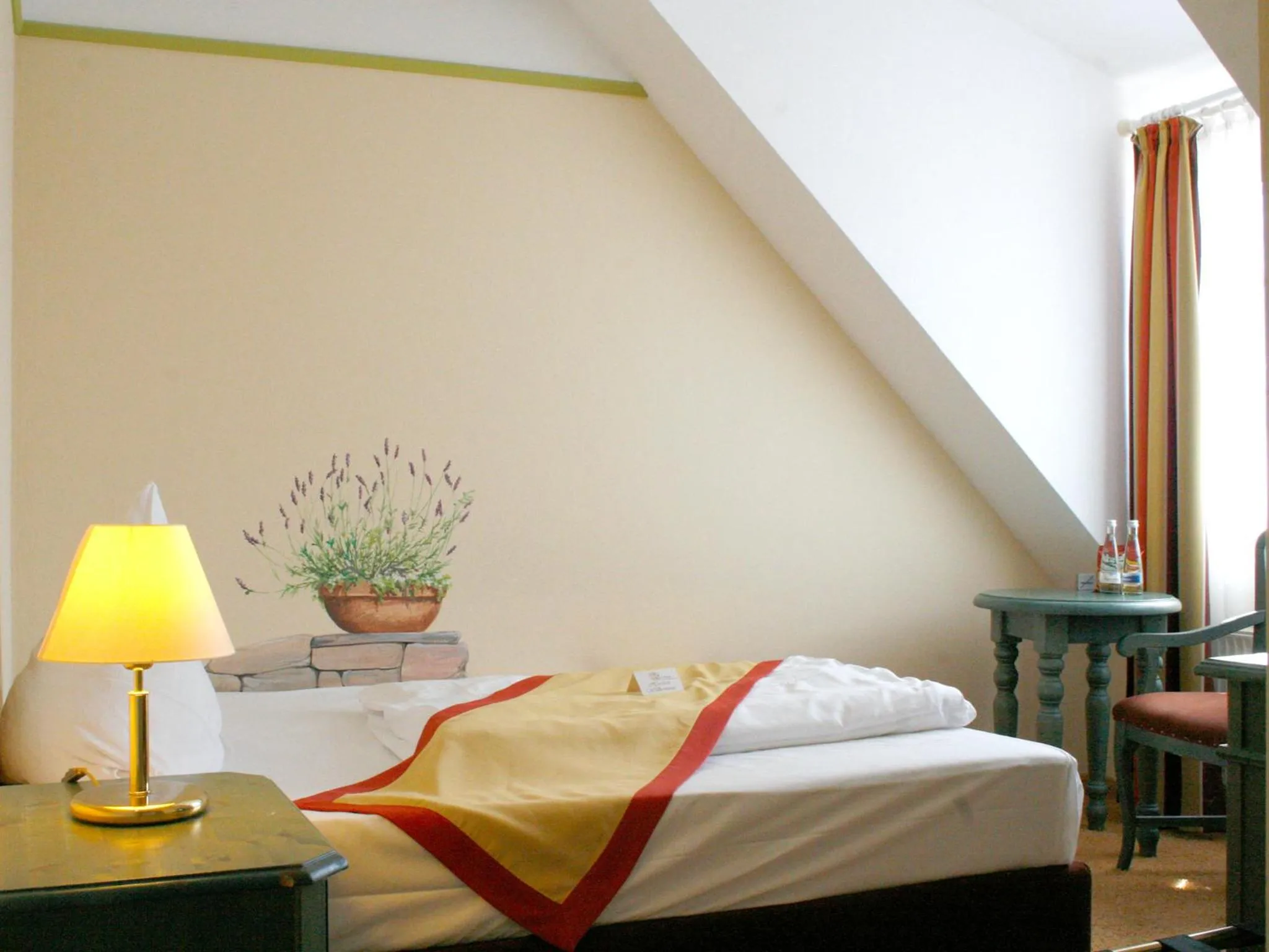 Bed in Hotel Speeter