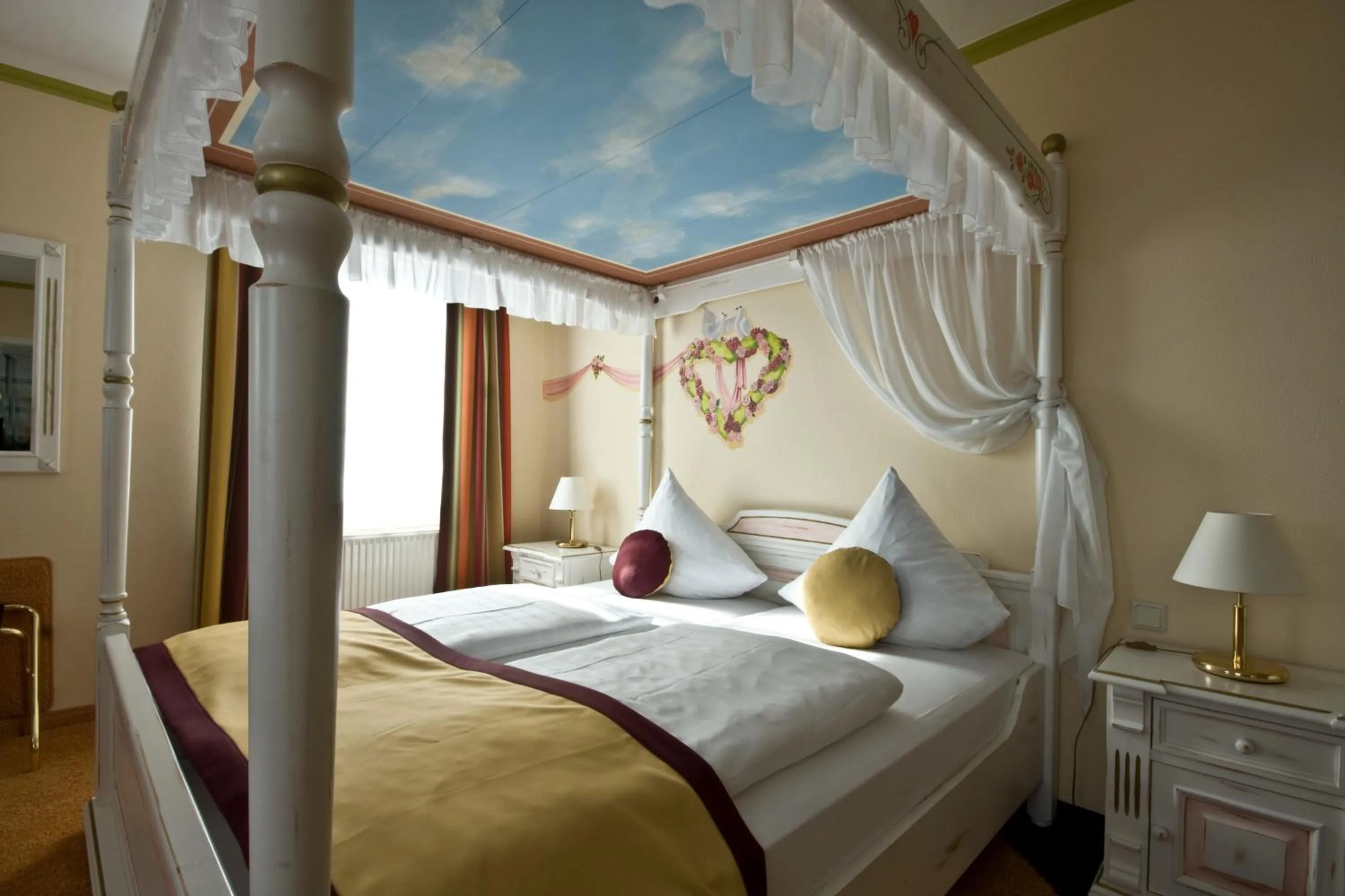 Bed in Hotel Speeter