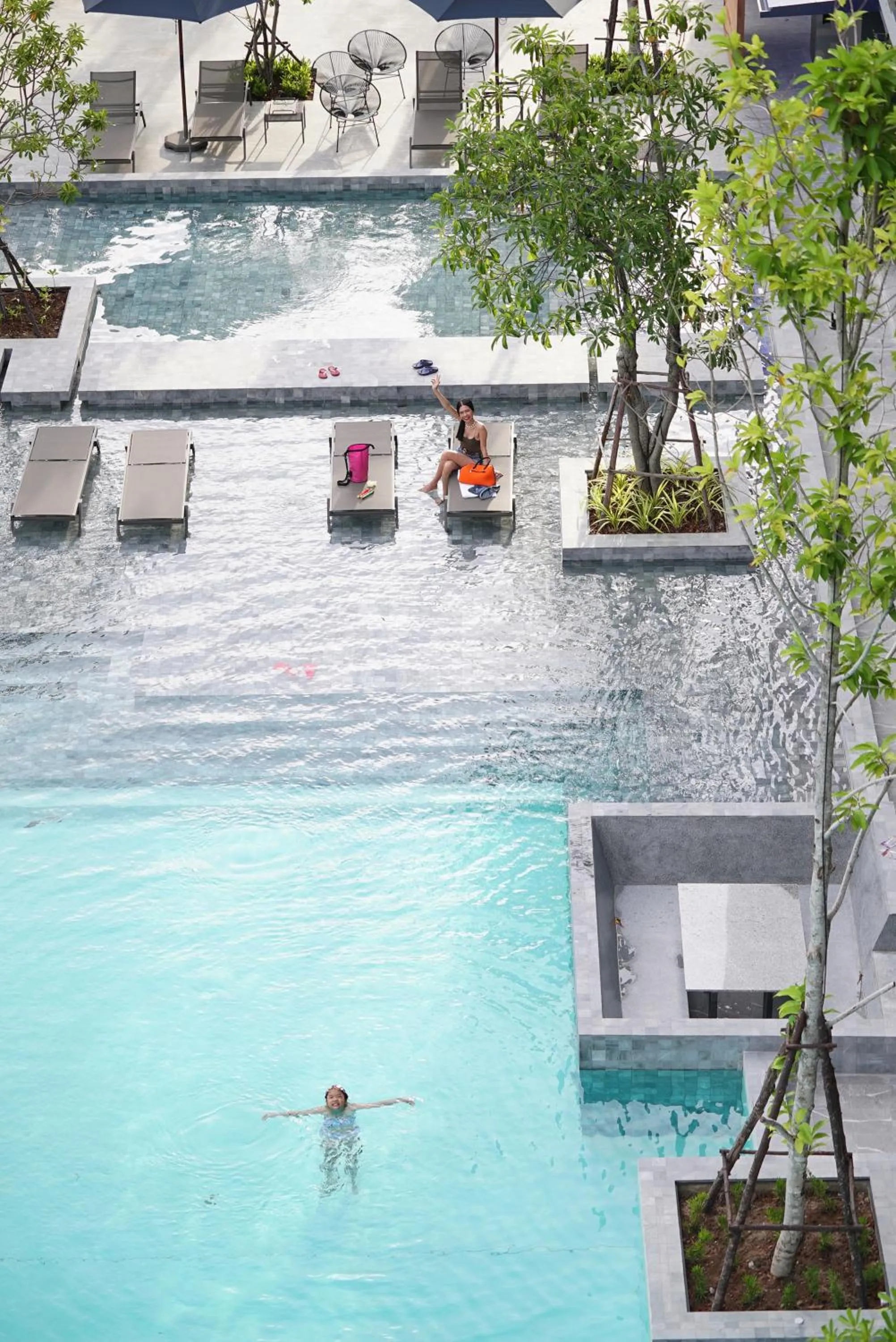 Swimming pool in Seamira House Huahin