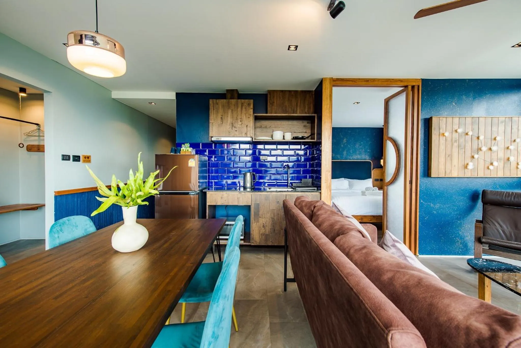 Living room in Seamira House Huahin