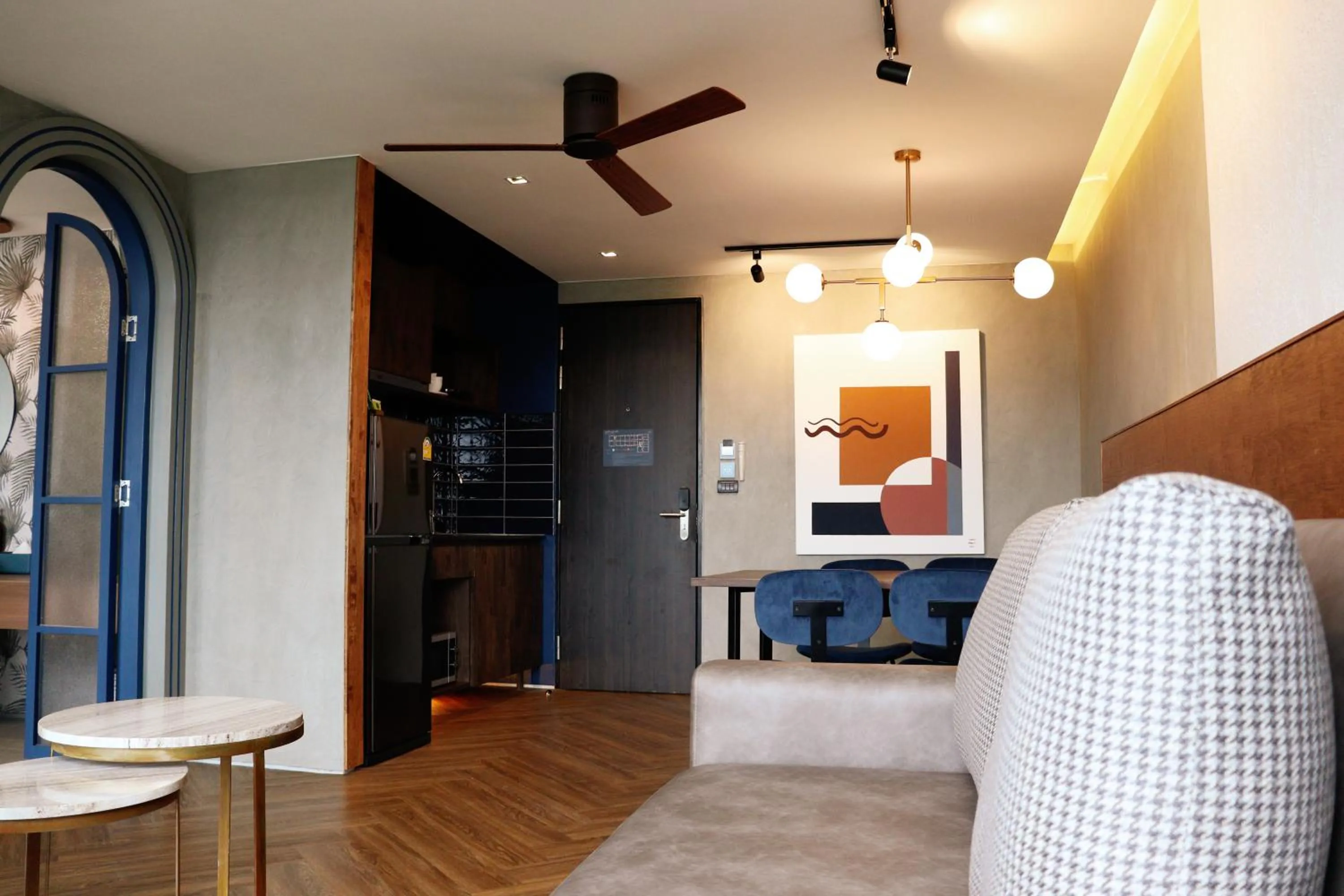 Living room in Seamira House Huahin