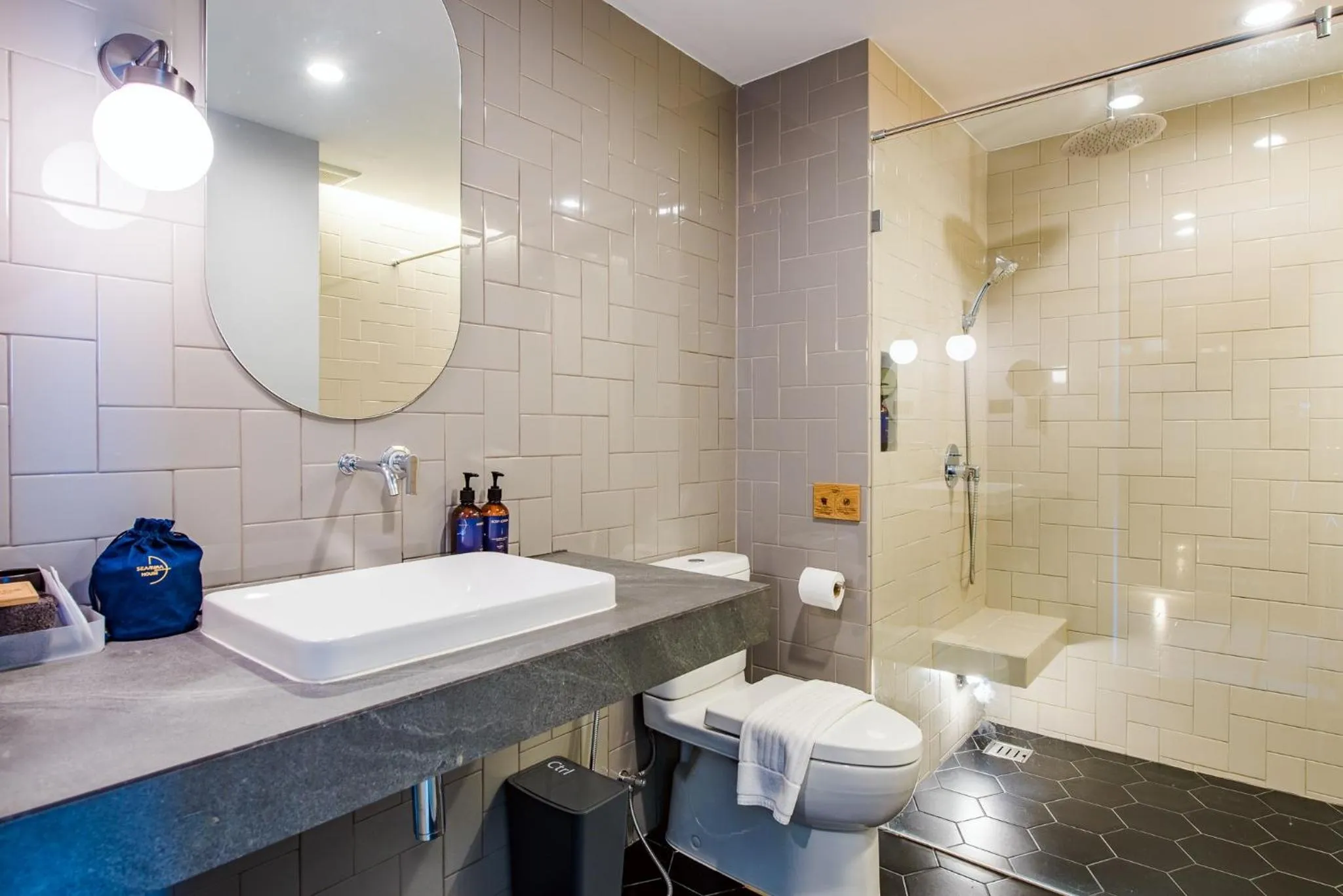 Shower in Seamira House Huahin