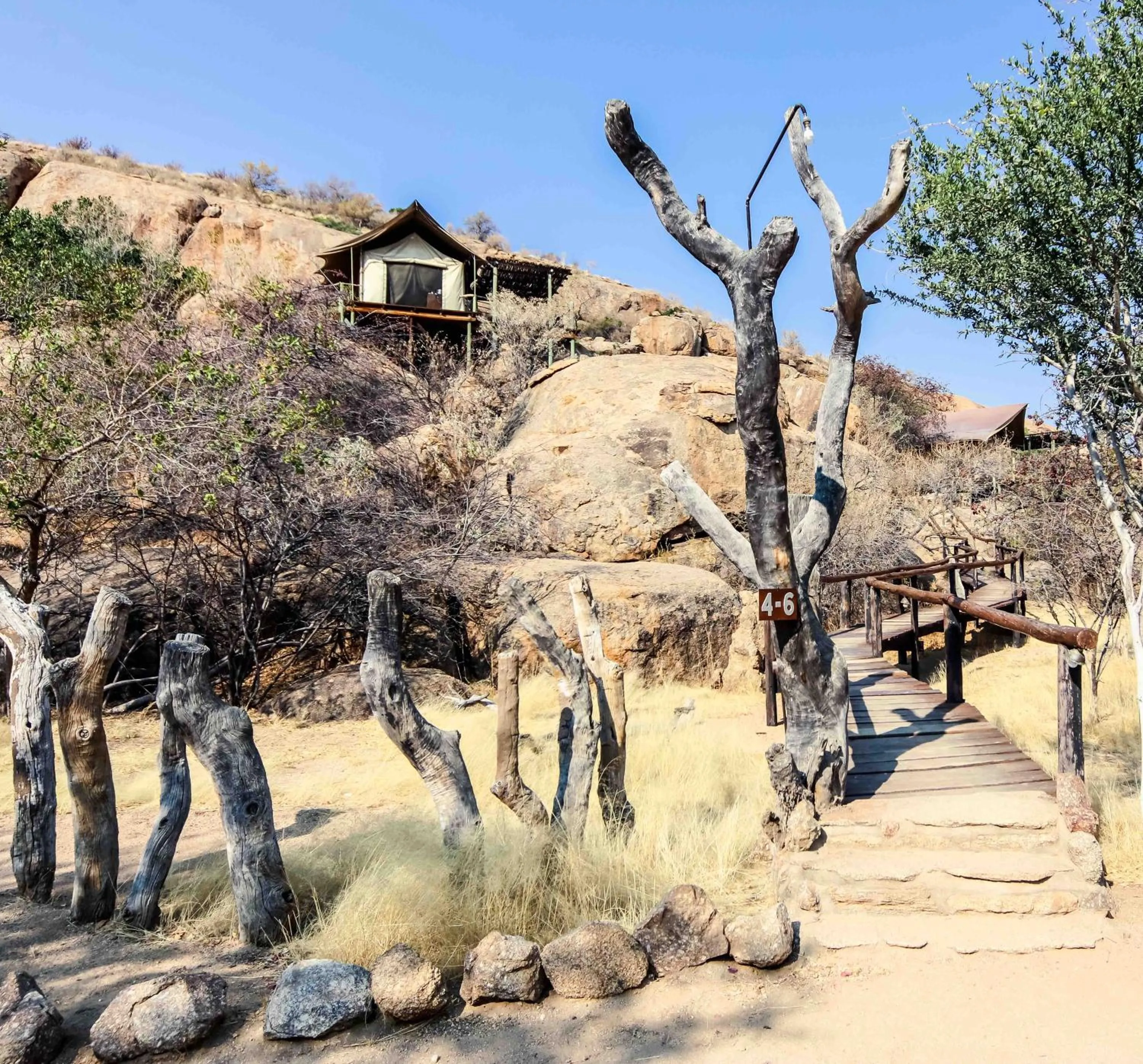 Property building in Ondudu Safari Lodge