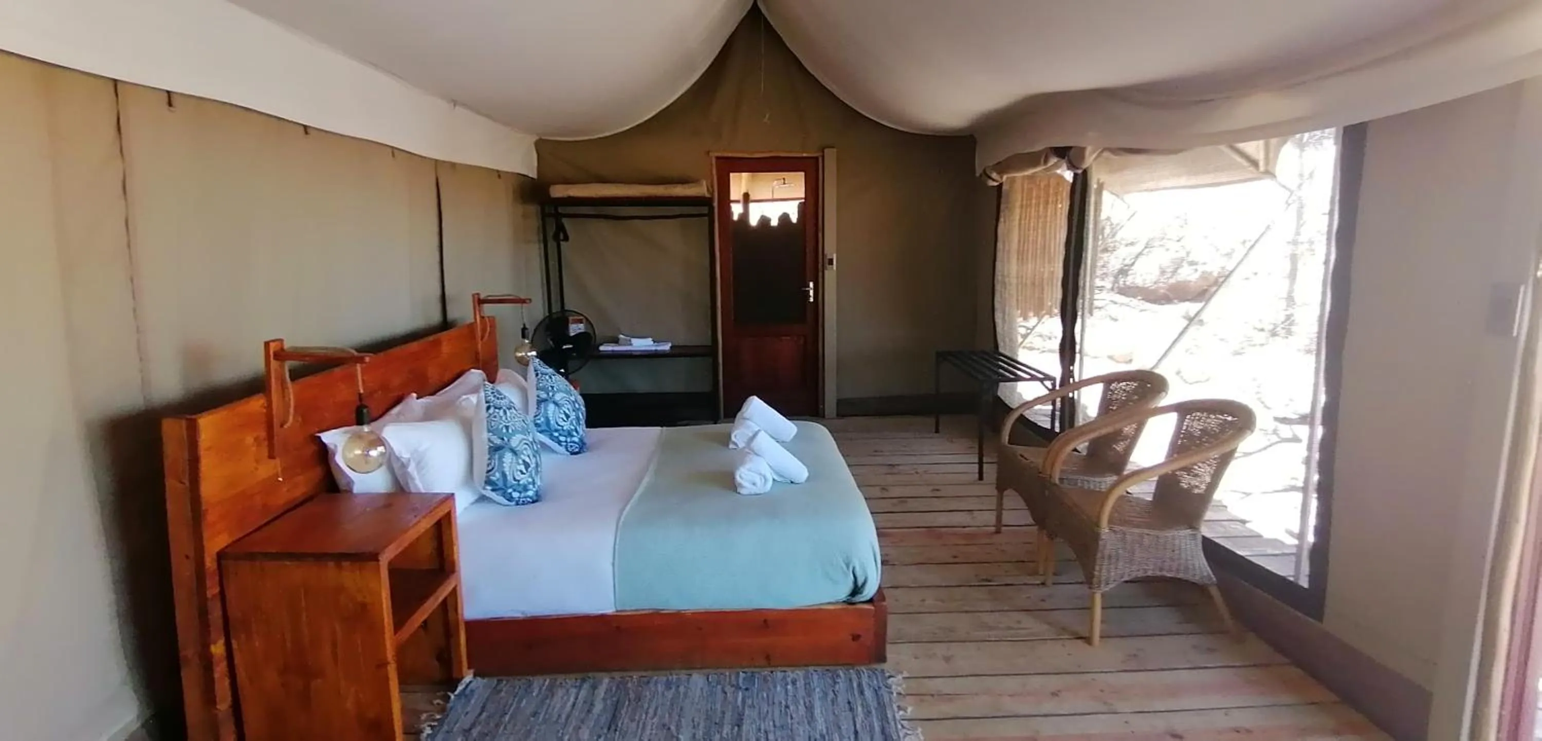 Bedroom, Bed in Ondudu Safari Lodge