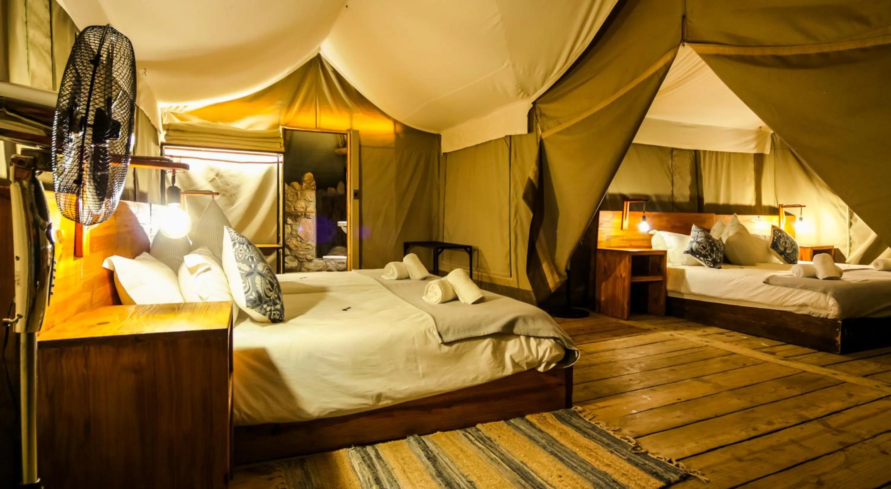 Photo of the whole room, Bed in Ondudu Safari Lodge