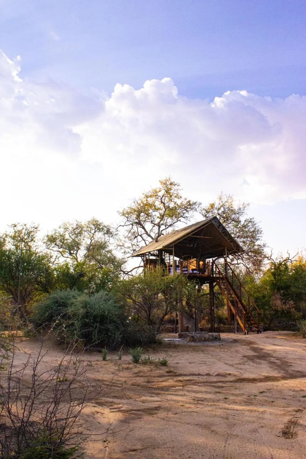 Natural landscape in Ondudu Safari Lodge