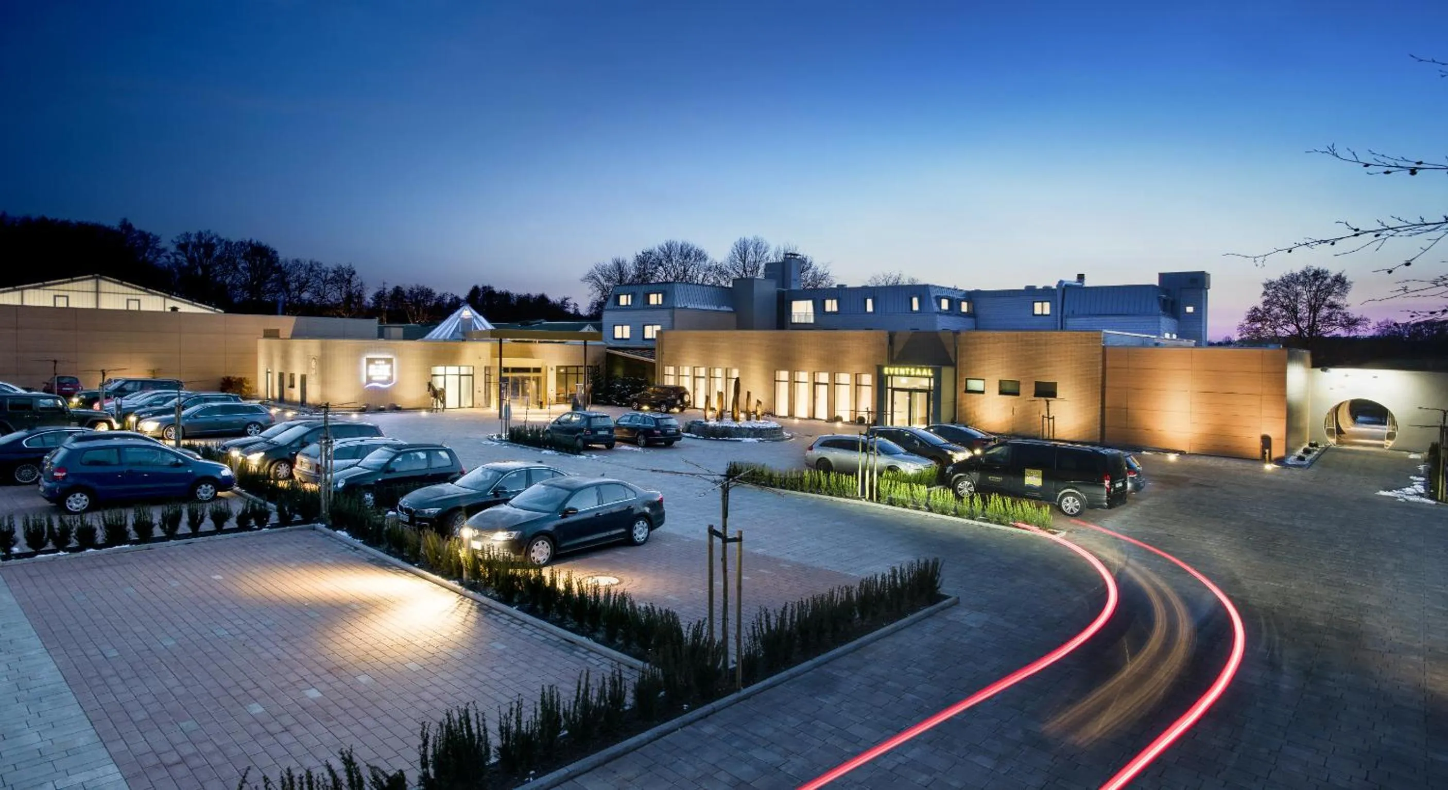 Property building in See und Sporthotel Ankum mit Lakeside Apartments