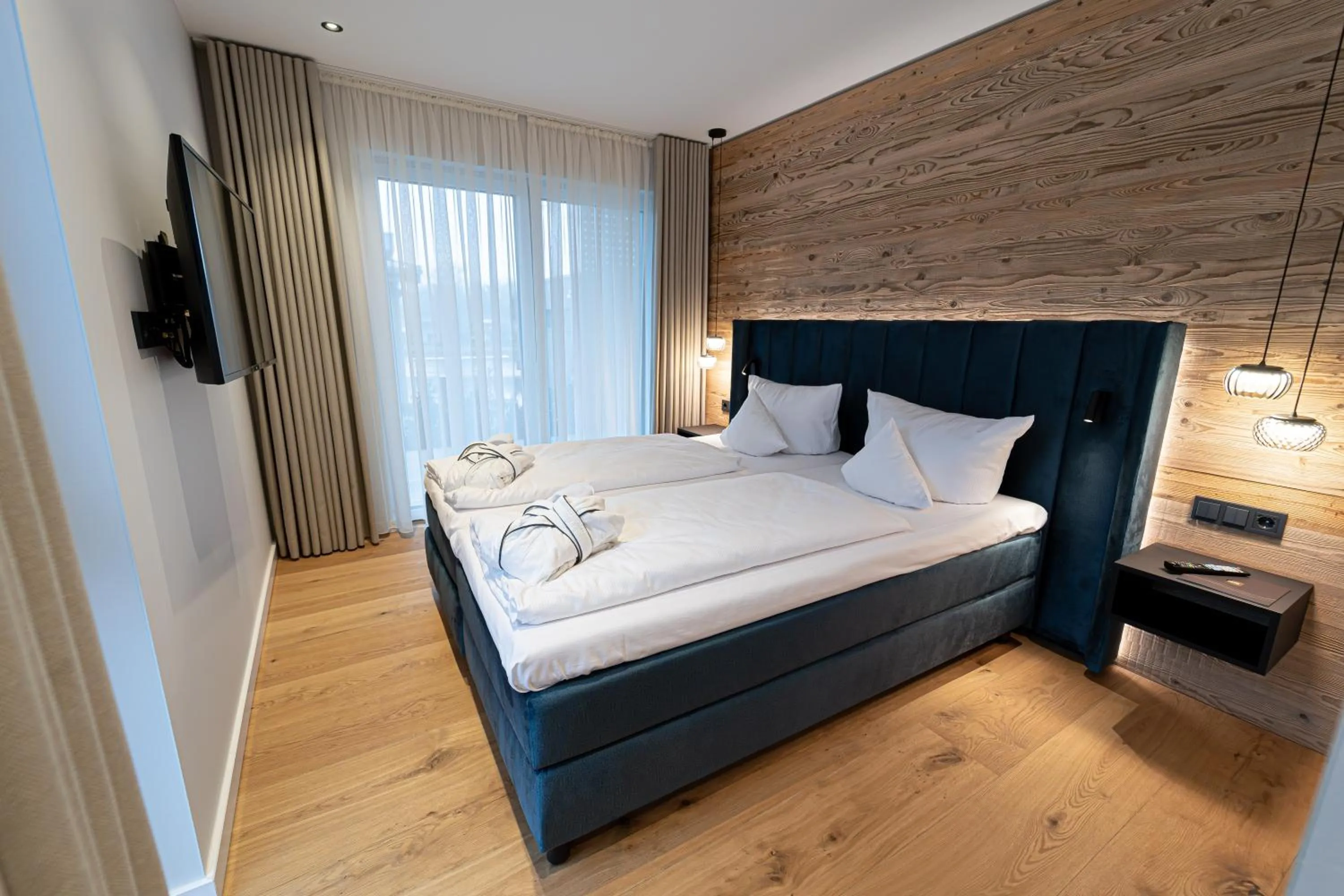 Bed in See und Sporthotel Ankum mit Lakeside Apartments