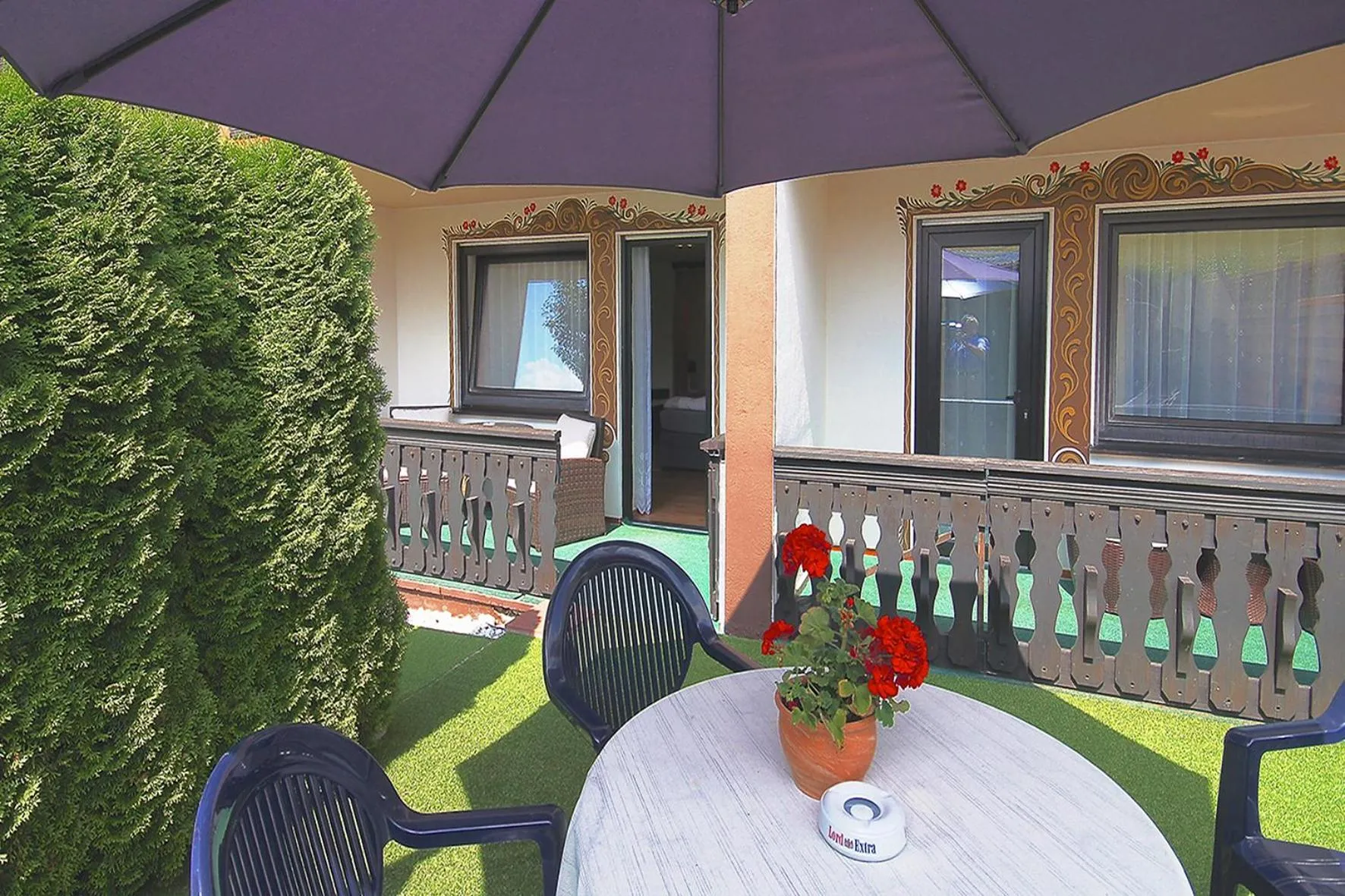 Balcony/Terrace in Hotel & Restaurant Zum Deutschen Haus