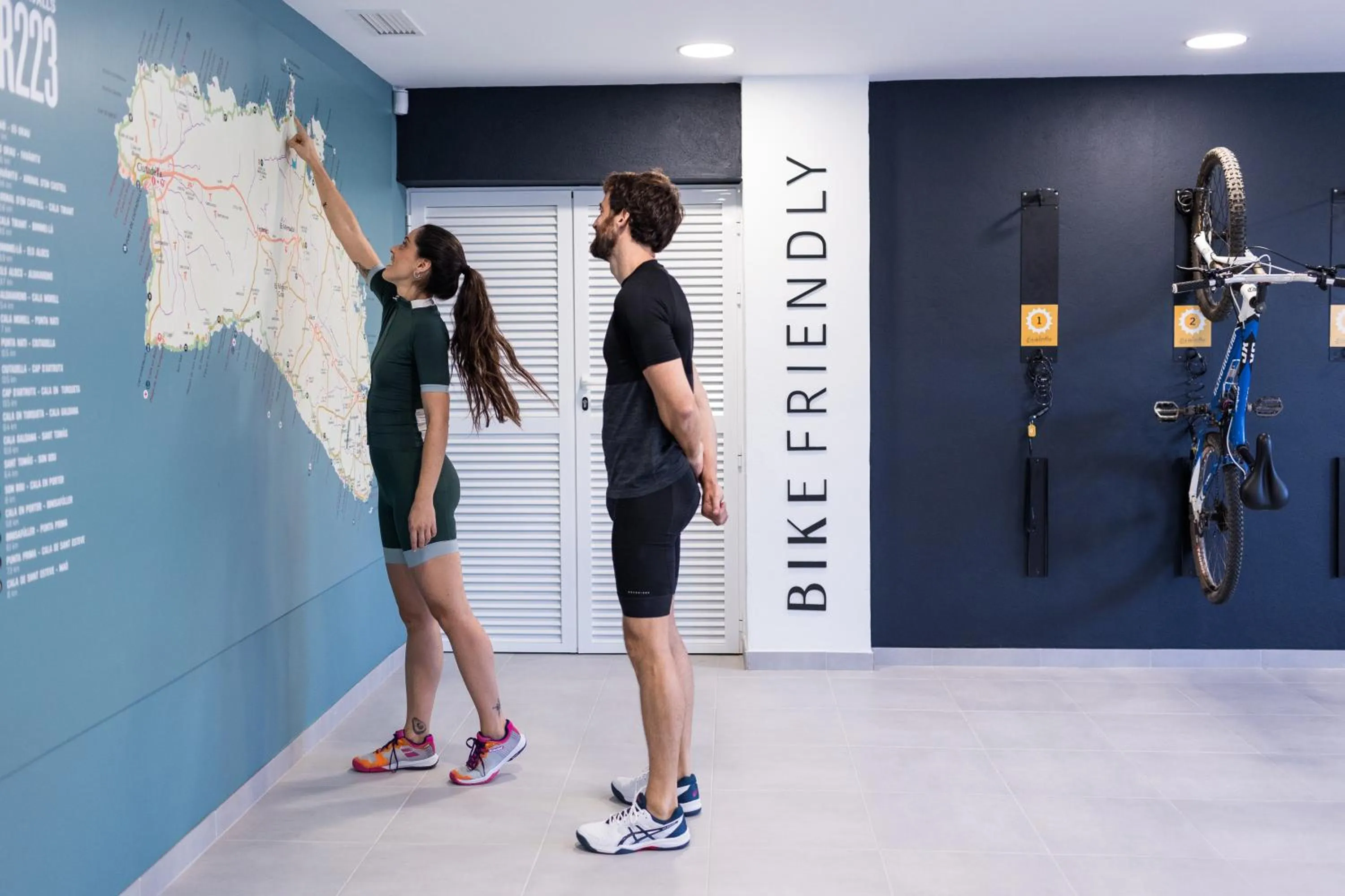 Cycling in Petit Sagitario Adults only